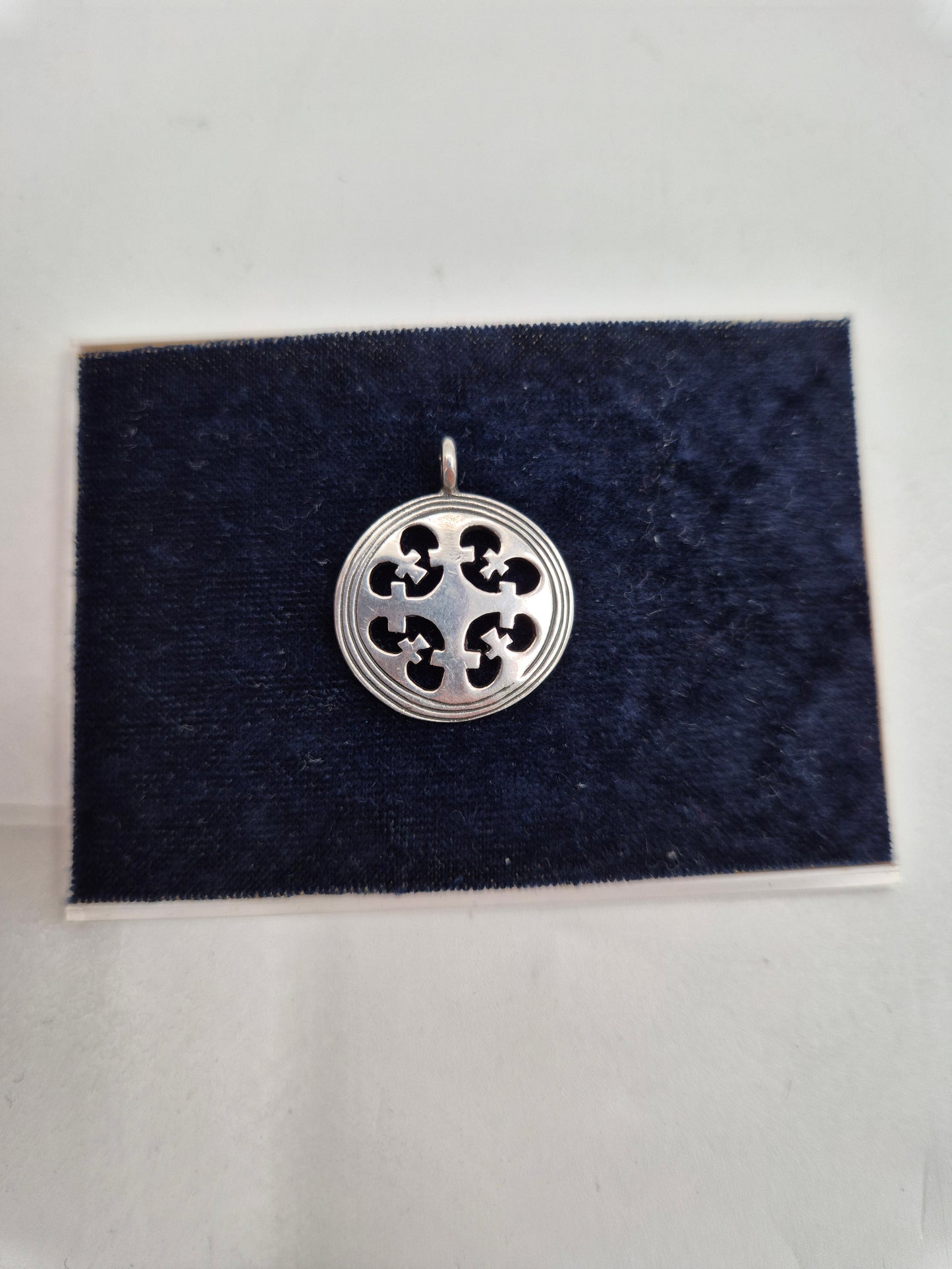 Kalevala Koru Pendant 1574 in Sterling Silver 925 | Vintage Finnish Jewelry