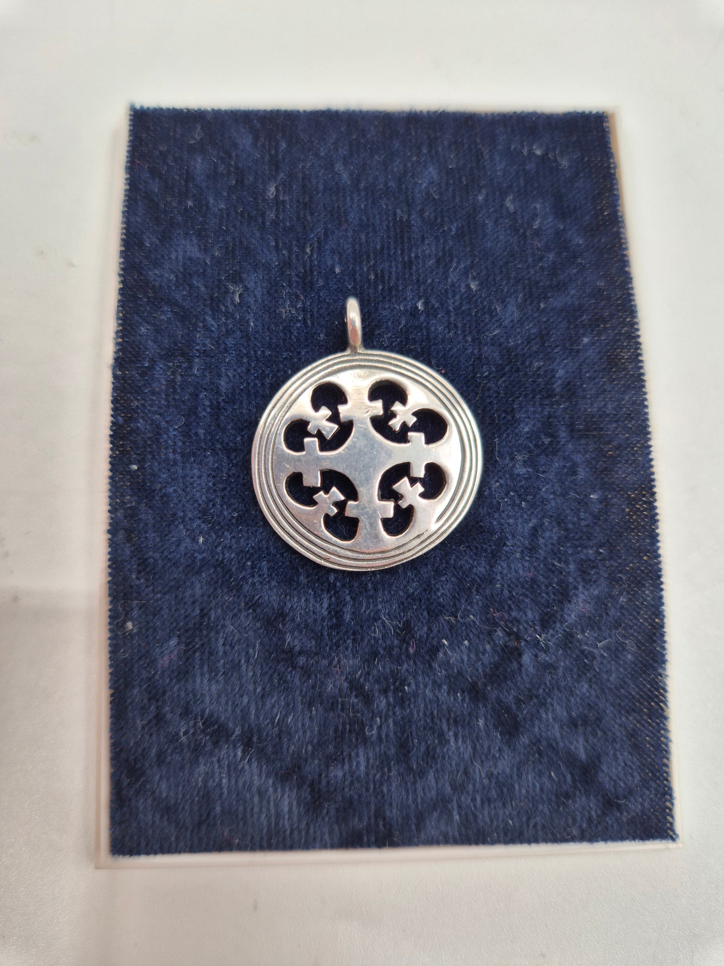 Kalevala Koru Pendant 1574 in Sterling Silver 925 | Vintage Finnish Jewelry