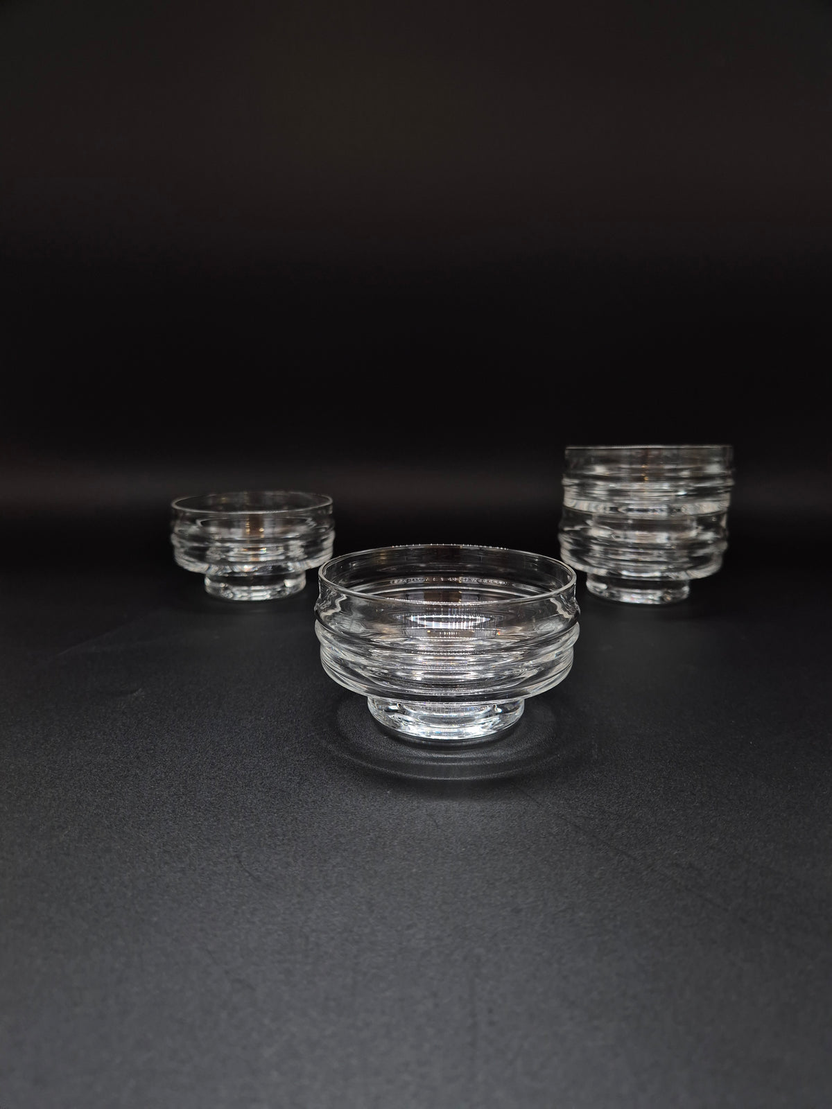 Set of 4 Iittala Pisararengas Dessert Bowls, Timo Sarpaneva
