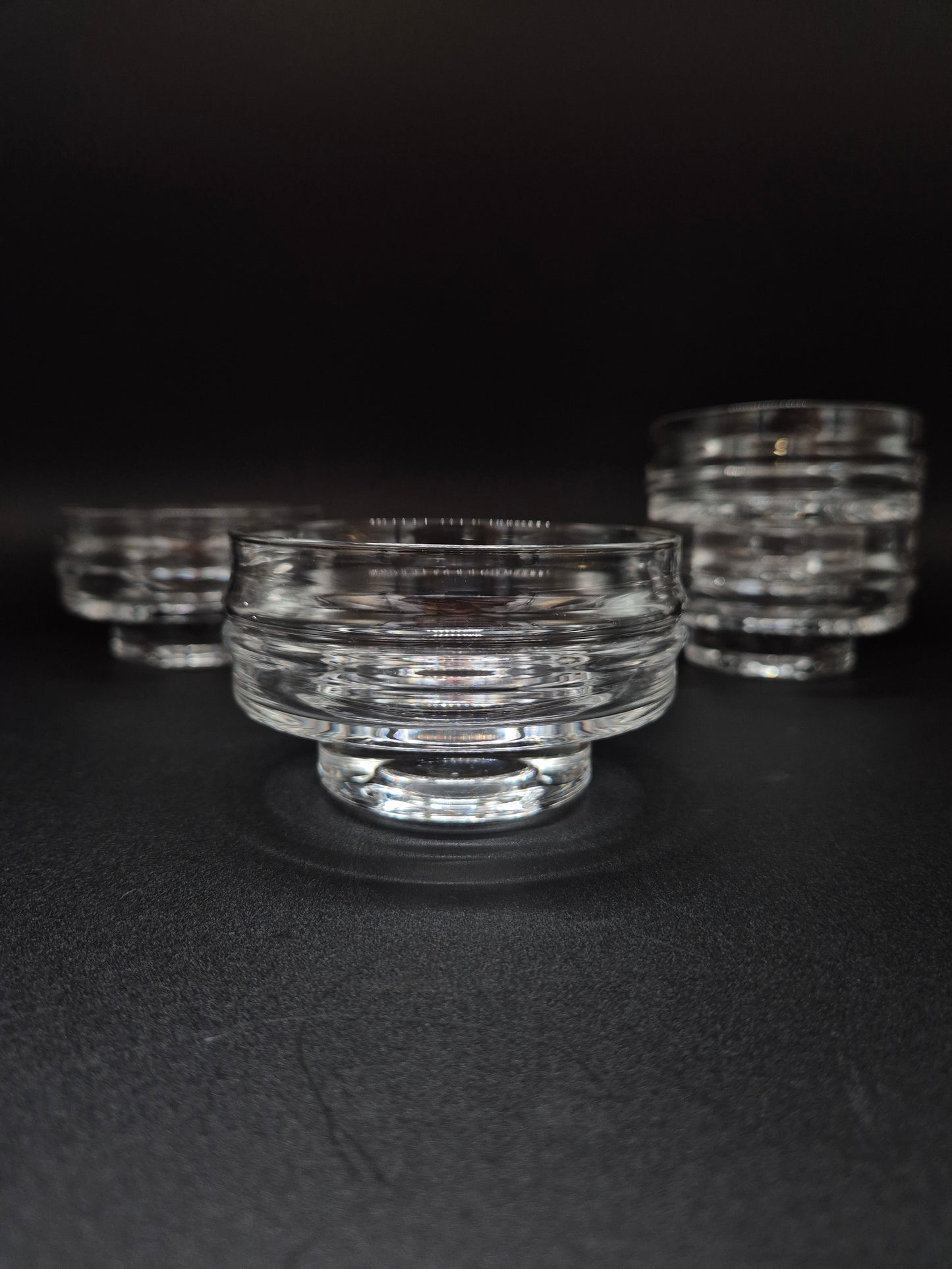Set of 4 Iittala Pisararengas Dessert Bowls, Timo Sarpaneva