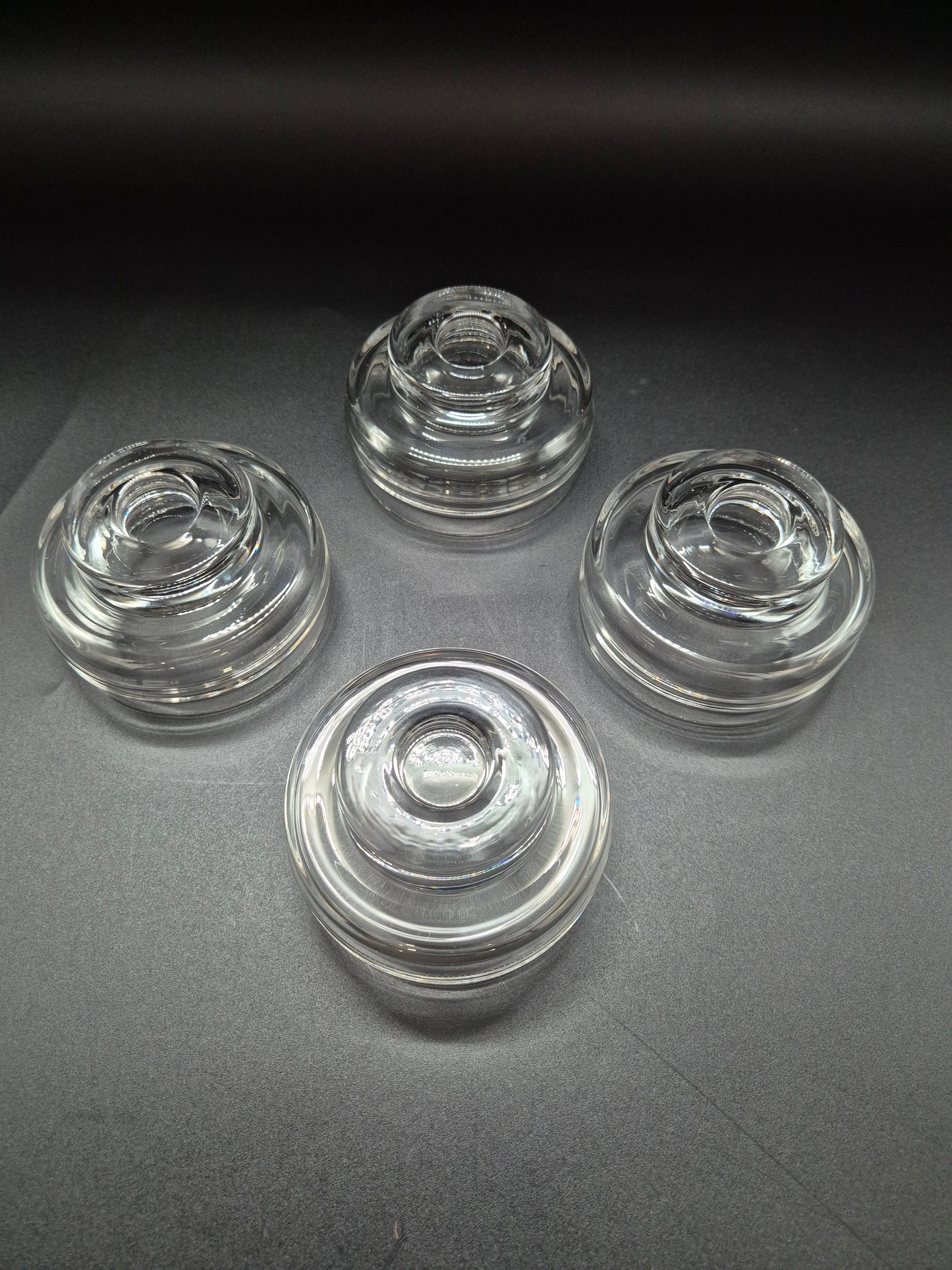 Set of 4 Iittala Pisararengas Dessert Bowls, Timo Sarpaneva