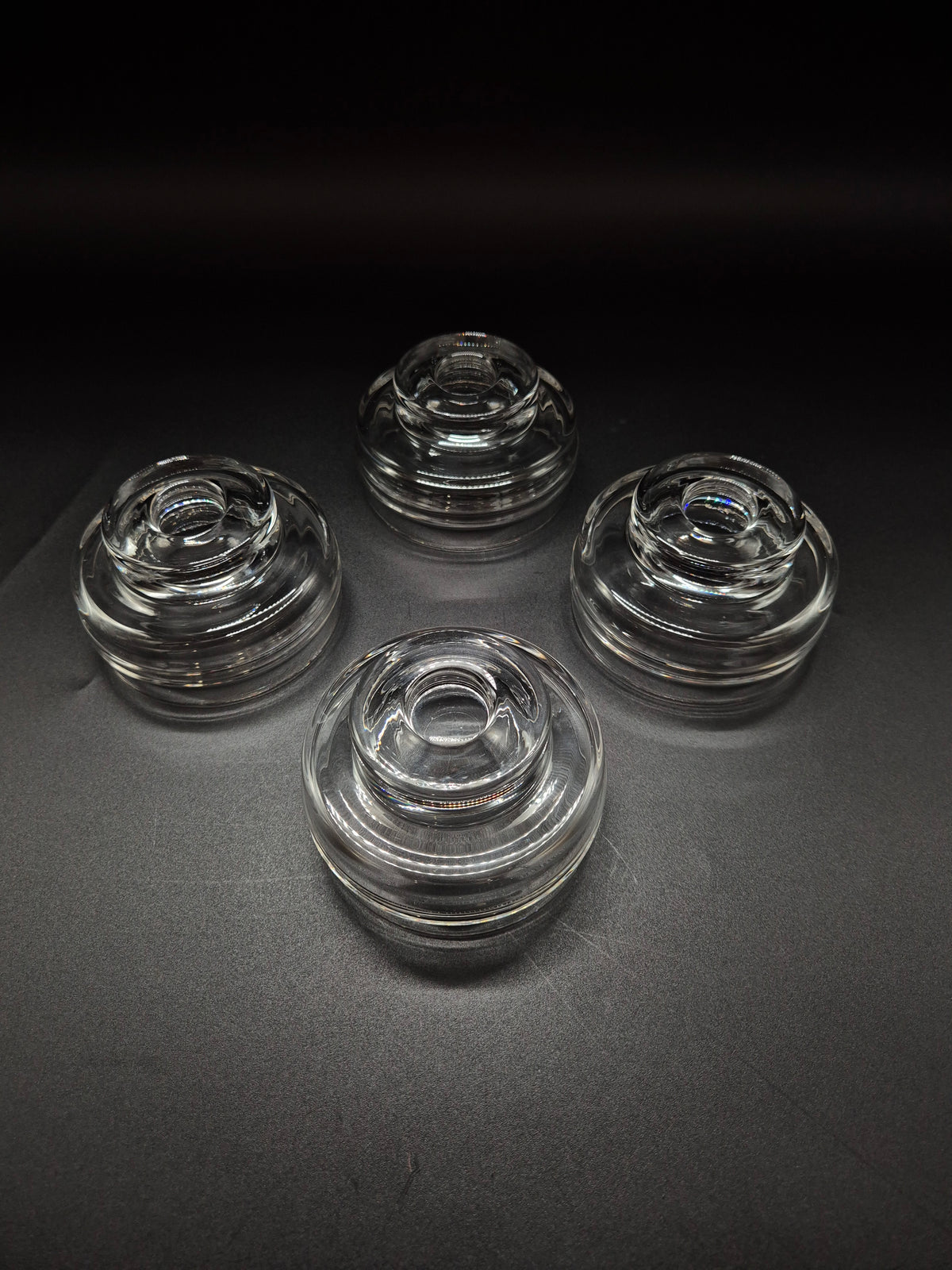Set of 4 Iittala Pisararengas Dessert Bowls, Timo Sarpaneva