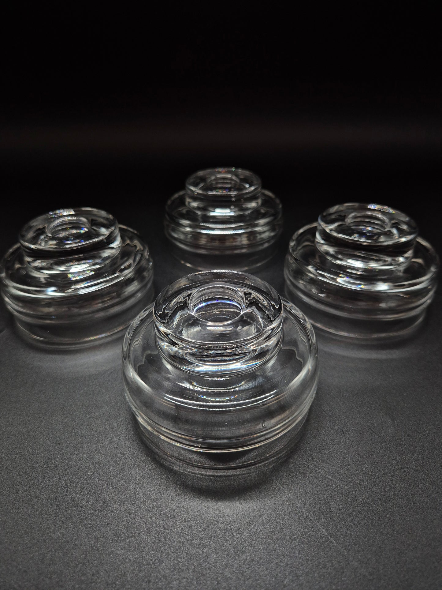 Set of 4 Iittala Pisararengas Dessert Bowls, Timo Sarpaneva