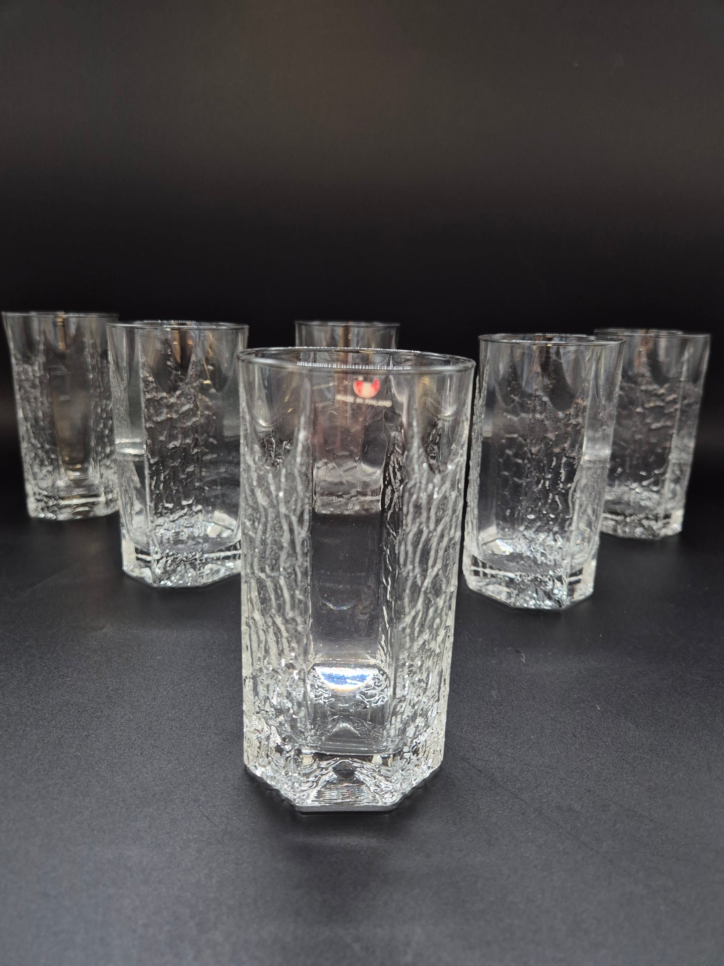 Set of 6 Iittala Kalinka Beer Glasses