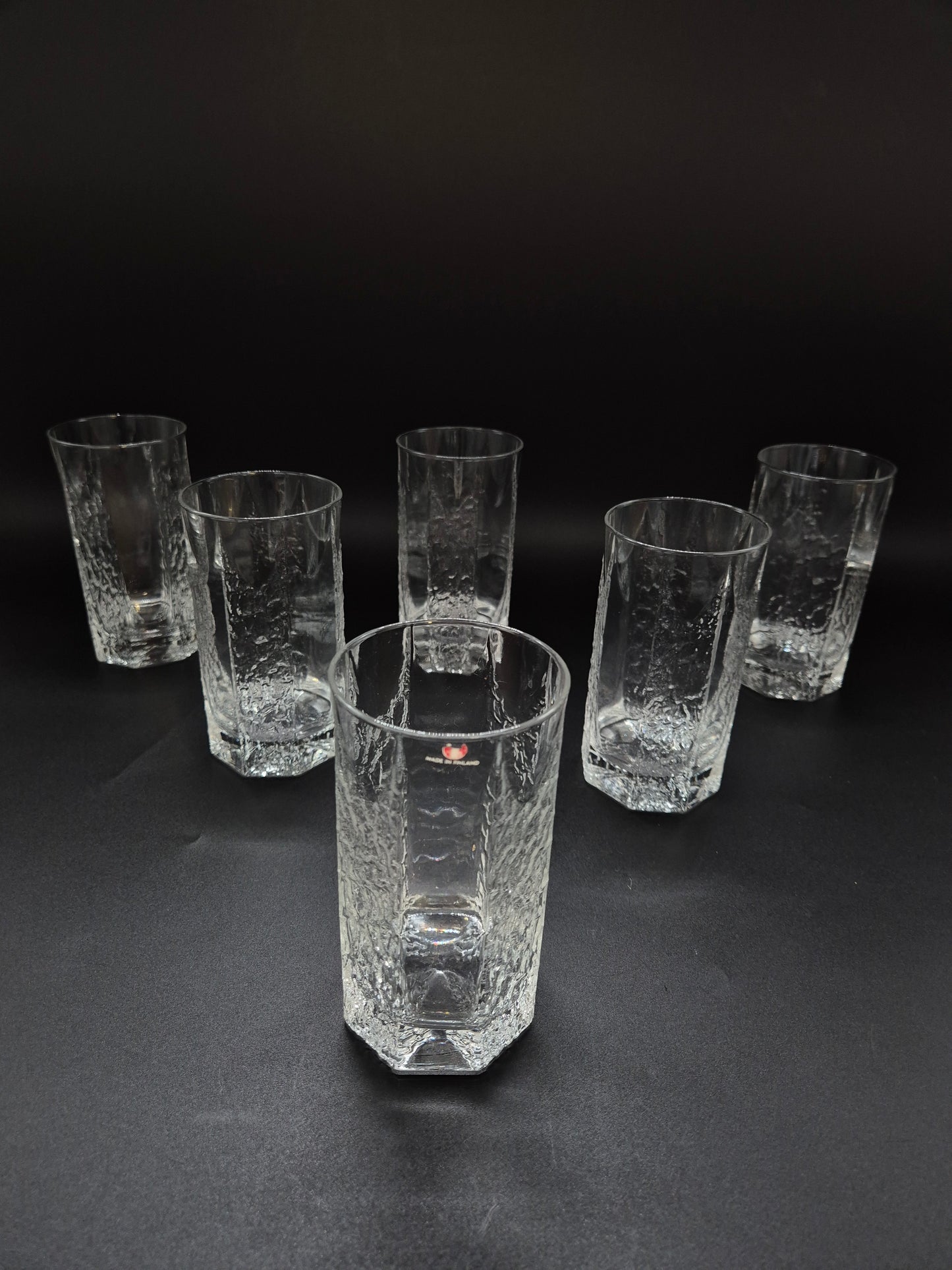 Set of 6 Iittala Kalinka Beer Glasses