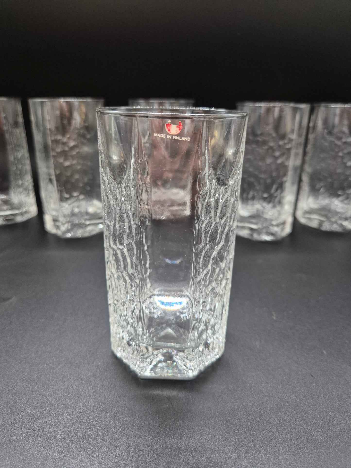 Set of 6 Iittala Kalinka Beer Glasses