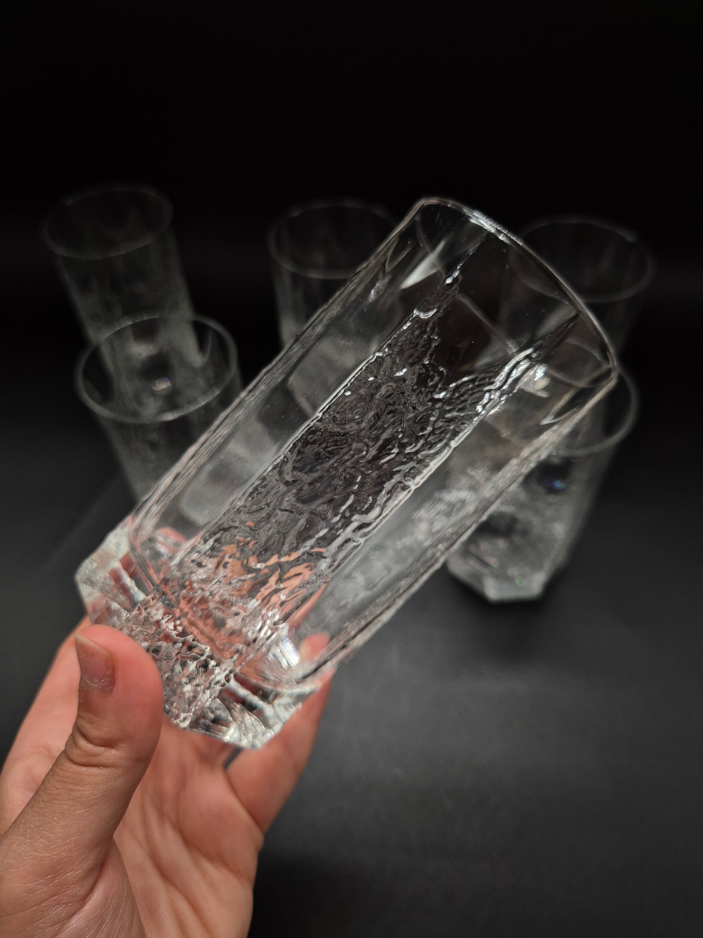 Set of 6 Iittala Kalinka Beer Glasses