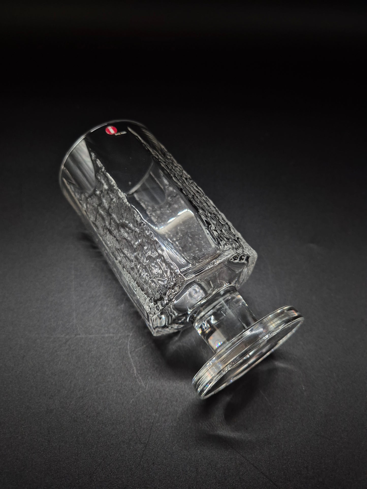 Vintage Iittala Kalinka Footed Beer Glass 30 cl | Timo Sarpaneva | Finnish Art Glass | Mid-Century Scandinavian Glassware