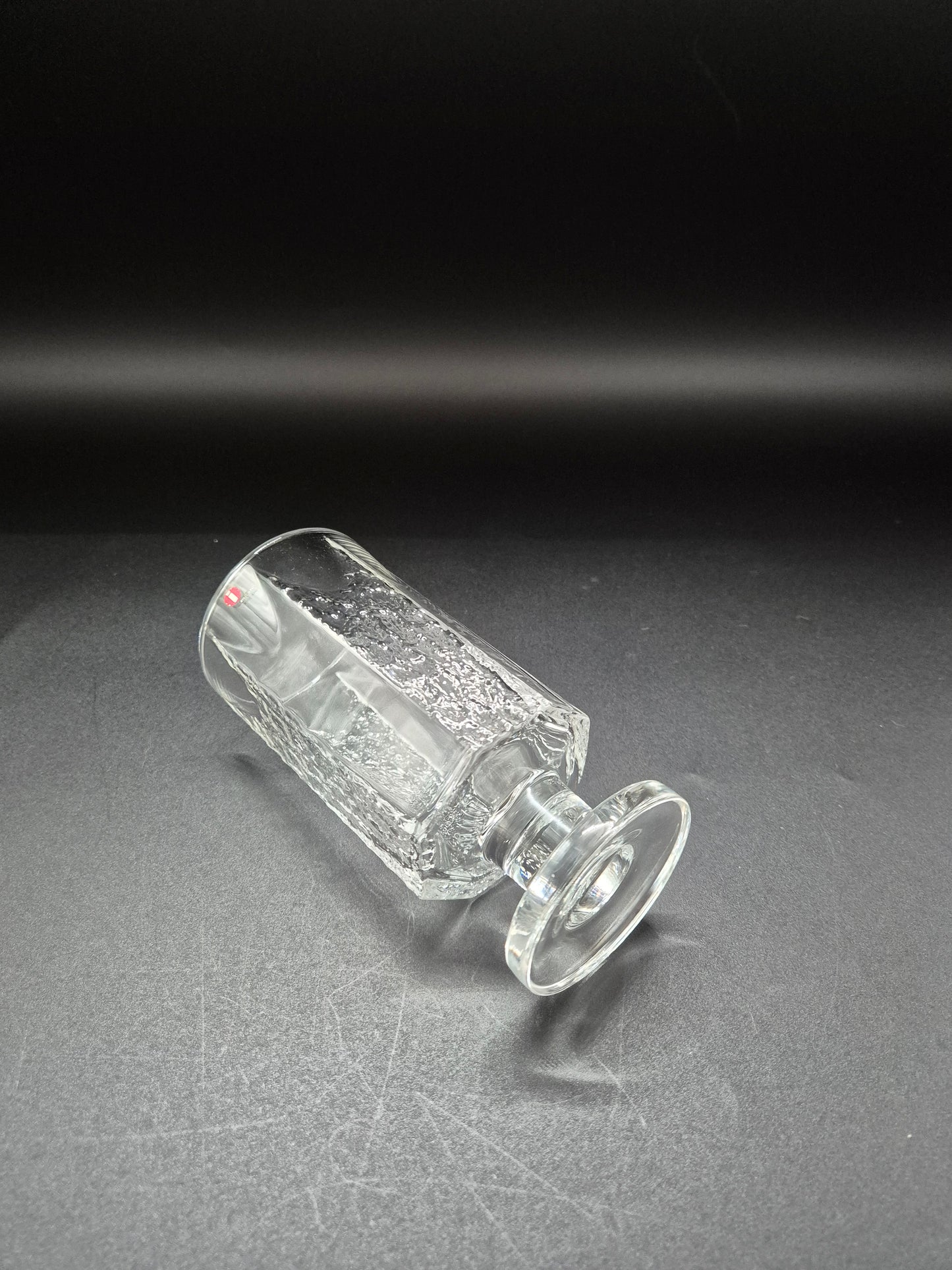 Vintage Iittala Kalinka Footed Beer Glass 30 cl | Timo Sarpaneva | Finnish Art Glass | Mid-Century Scandinavian Glassware