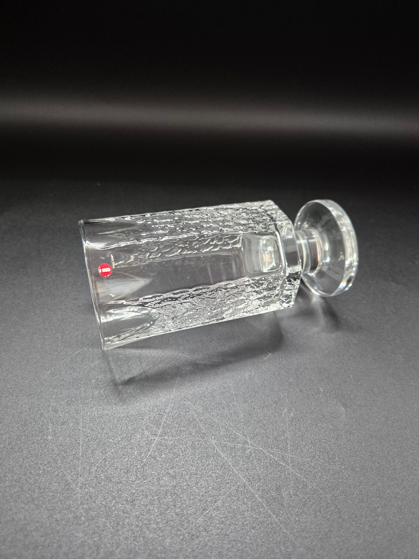 Vintage Iittala Kalinka Footed Beer Glass 30 cl | Timo Sarpaneva | Finnish Art Glass | Mid-Century Scandinavian Glassware