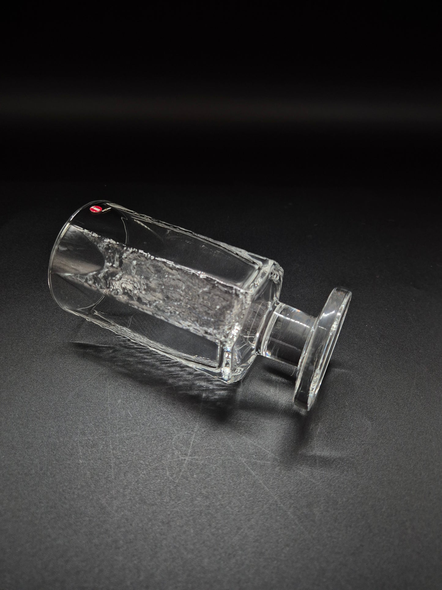Vintage Iittala Kalinka Footed Beer Glass 30 cl | Timo Sarpaneva | Finnish Art Glass | Mid-Century Scandinavian Glassware