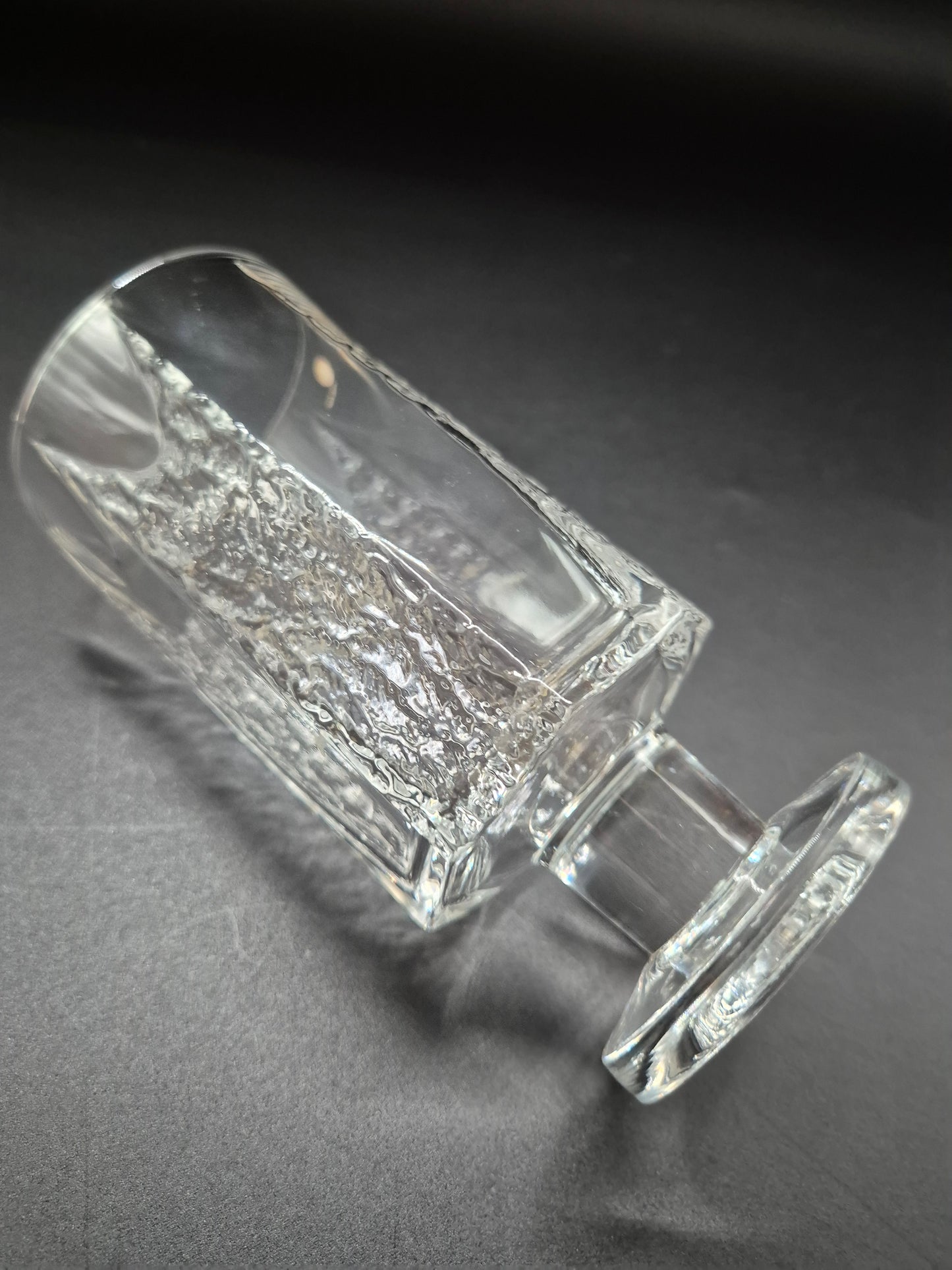 Vintage Iittala Kalinka Footed Beer Glass 30 cl | Timo Sarpaneva | Finnish Art Glass | Mid-Century Scandinavian Glassware