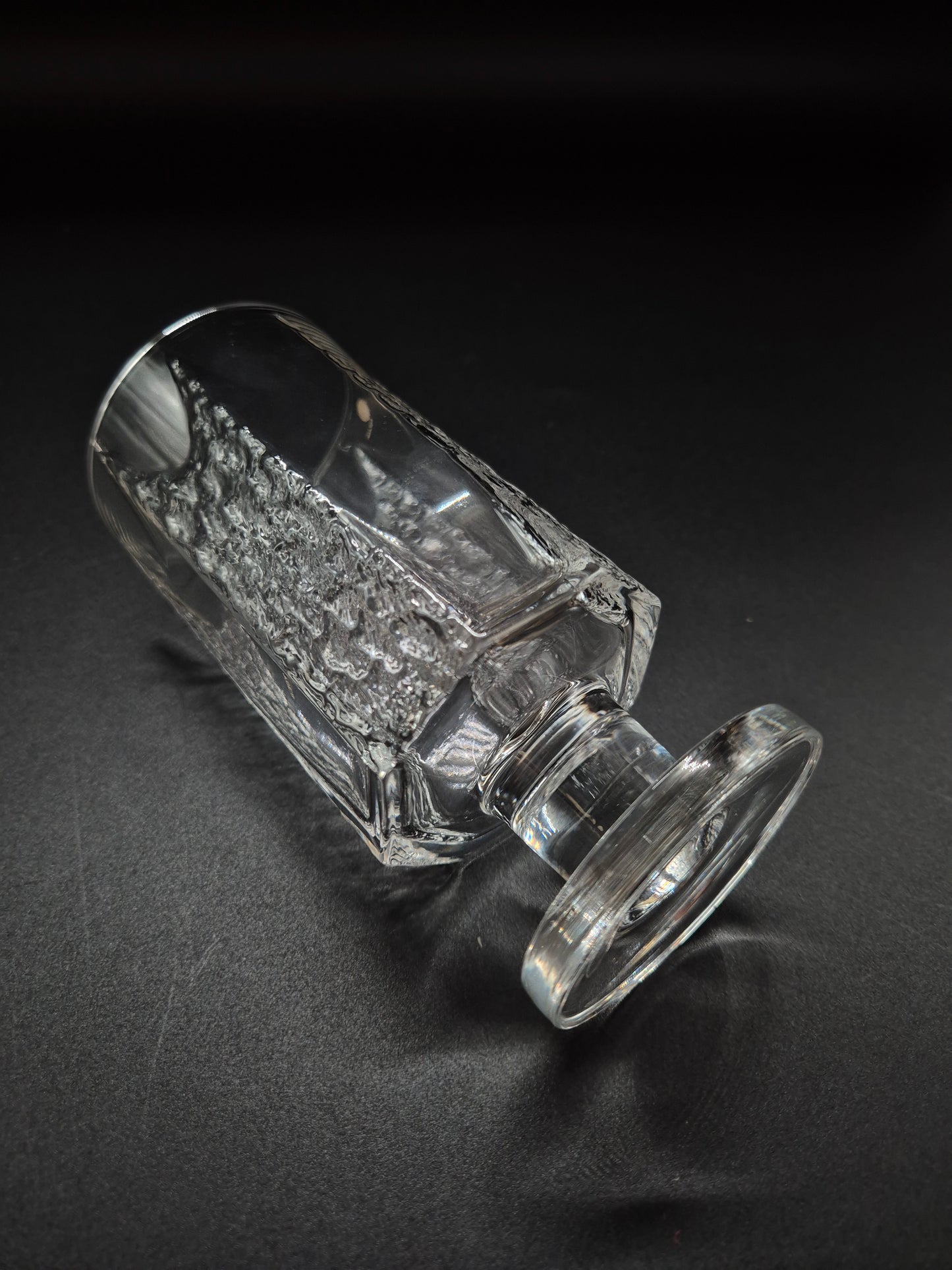 Vintage Iittala Kalinka Footed Beer Glass 30 cl | Timo Sarpaneva | Finnish Art Glass | Mid-Century Scandinavian Glassware