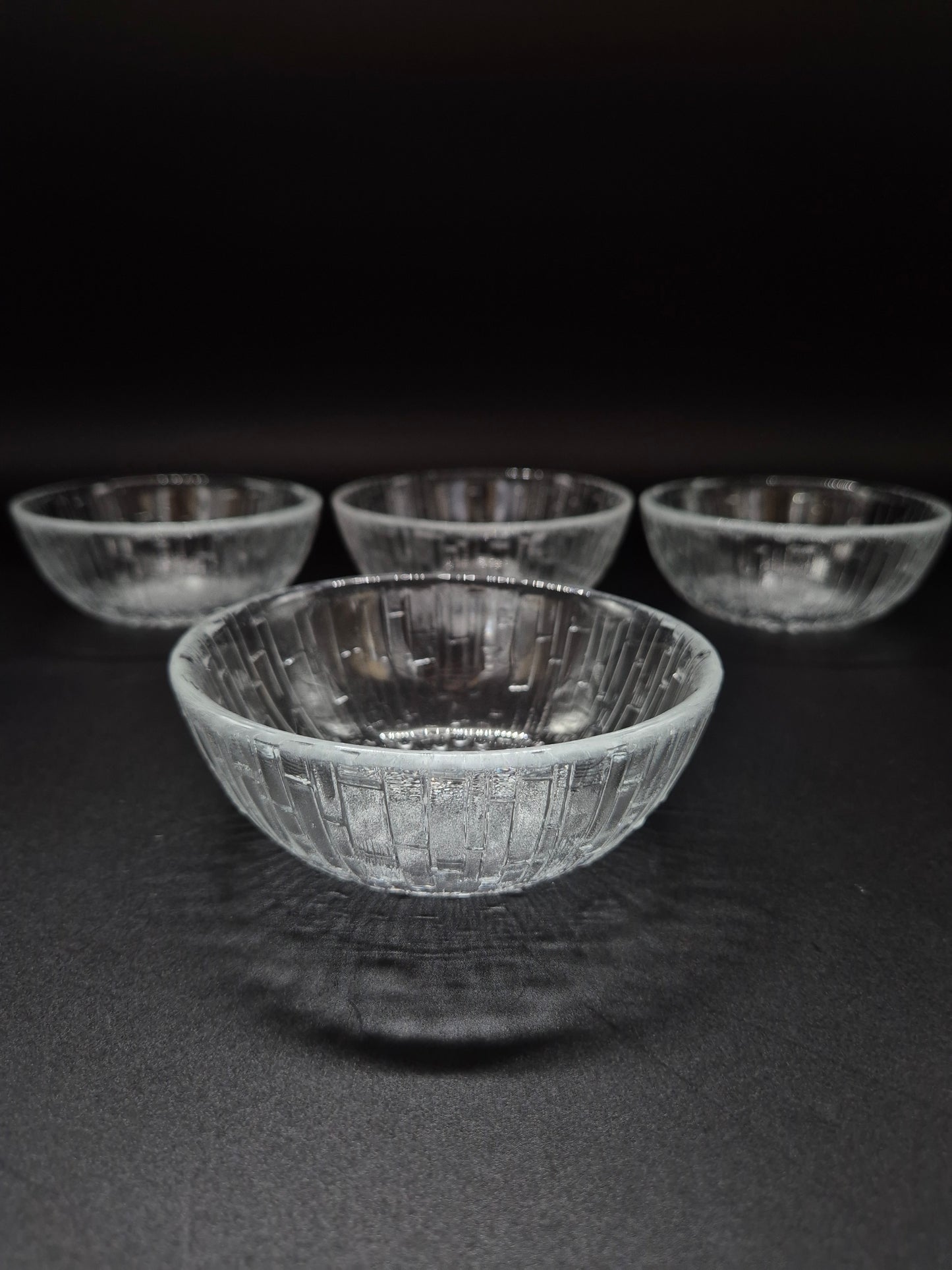 Set of 4 Iittala Ultima Thule Dessert Bowl by Tapio Wirkkala