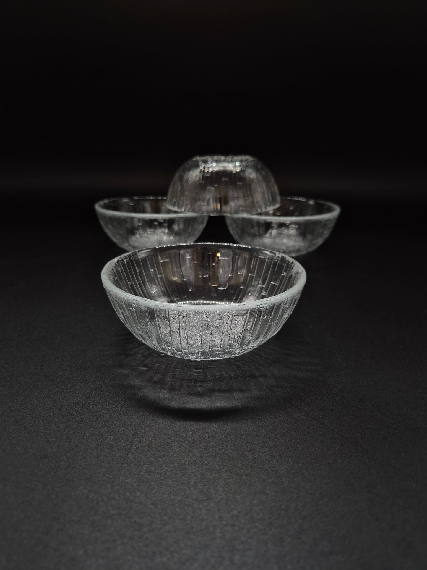 Set of 4 Iittala Ultima Thule Dessert Bowl by Tapio Wirkkala