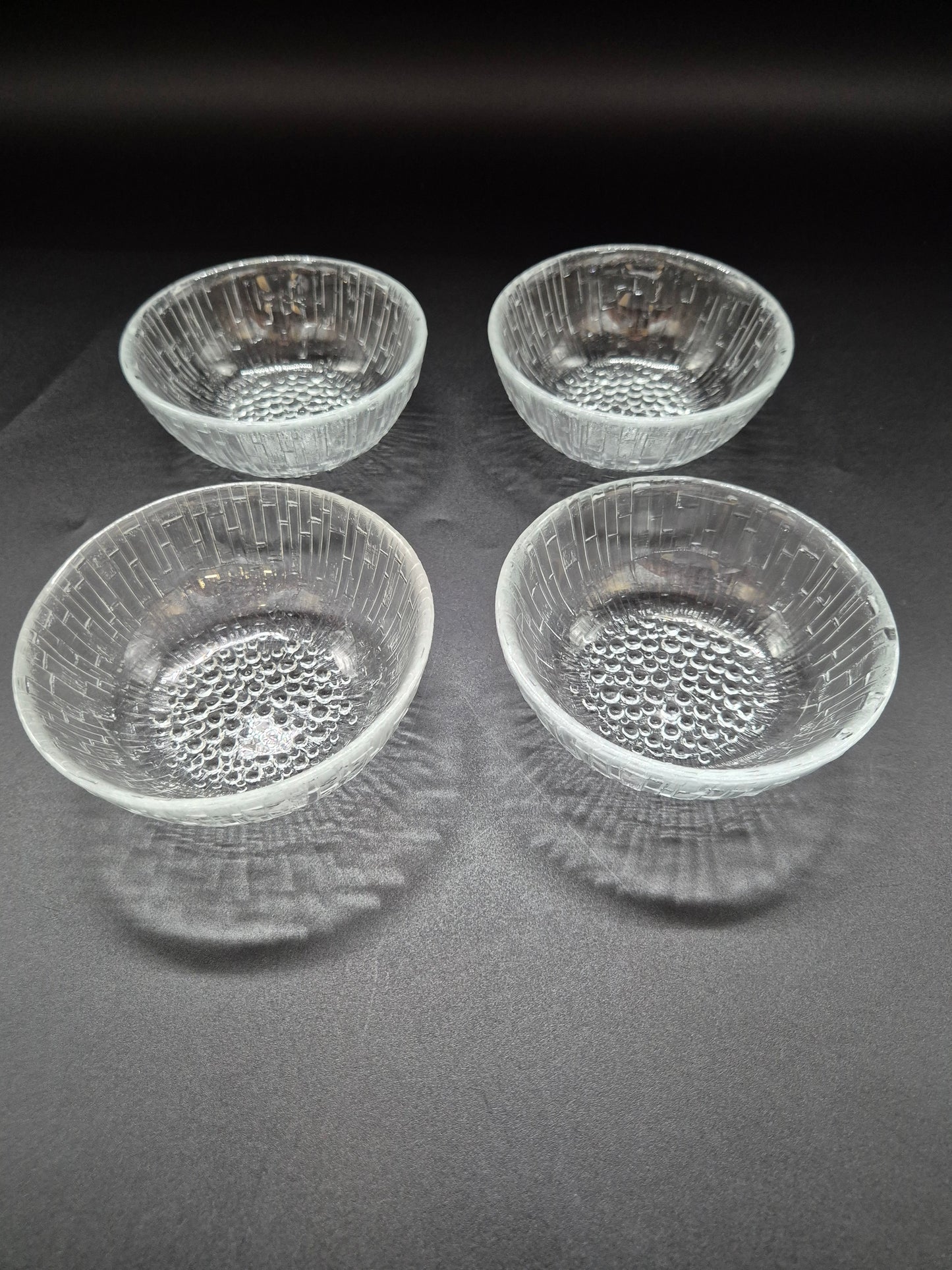Set of 4 Iittala Ultima Thule Dessert Bowl by Tapio Wirkkala