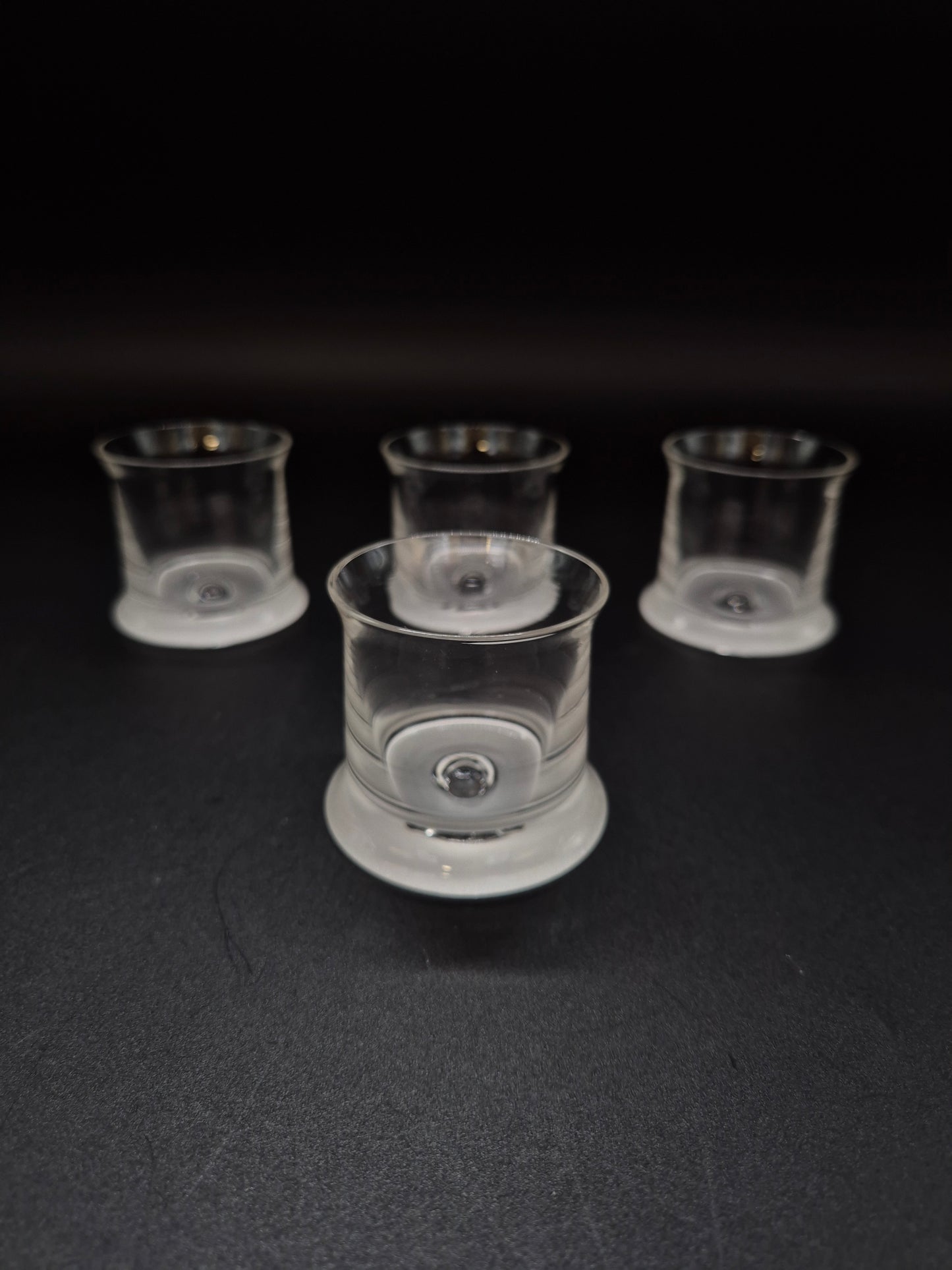 Set of 4 Iittala Kapteenin Schnapps Glasses