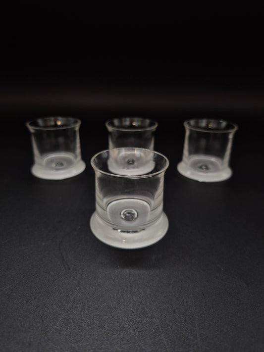 Set of 4 Iittala Kapteenin Schnapps Glasses