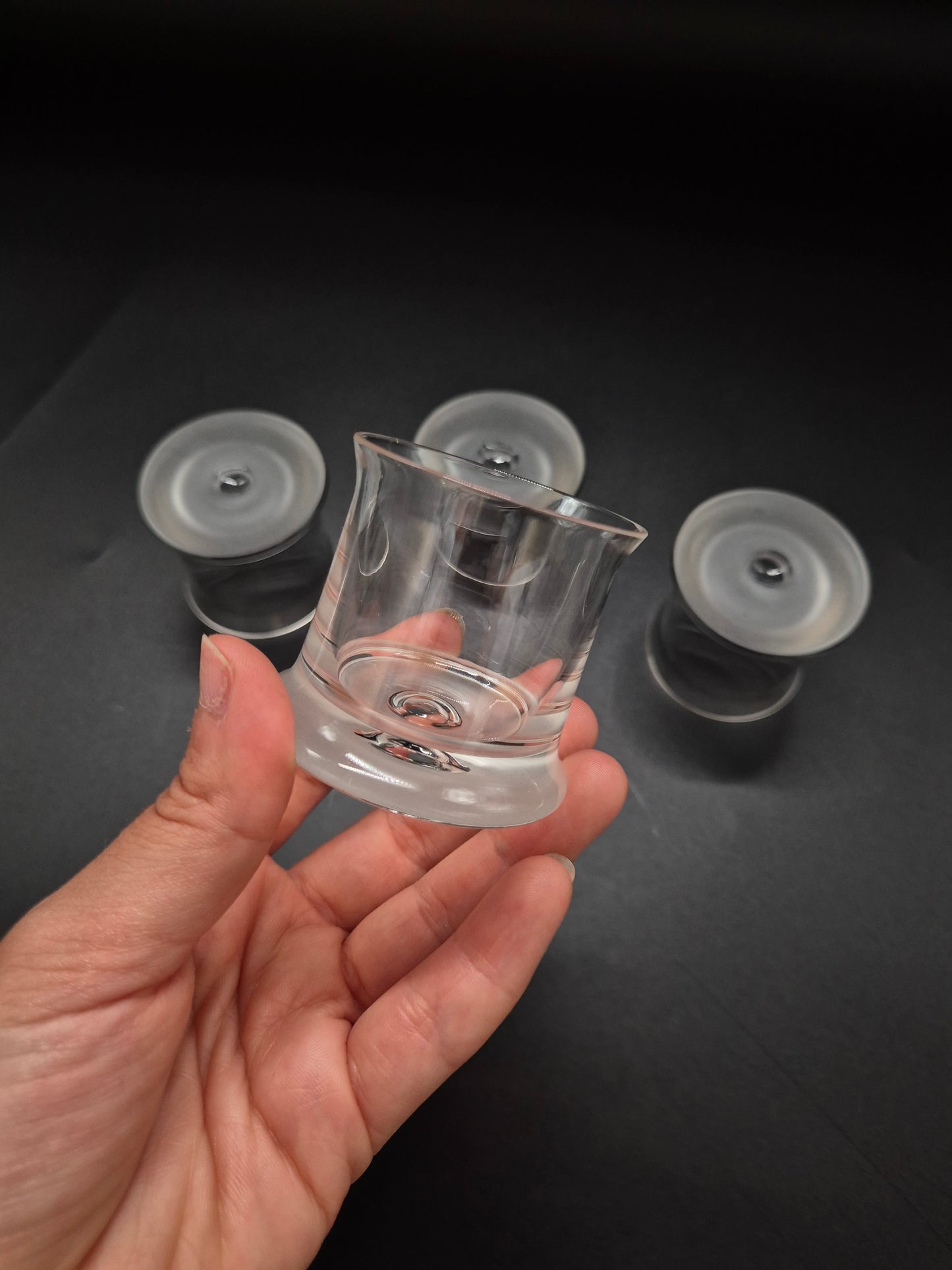 Set of 4 Iittala Kapteenin Schnapps Glasses