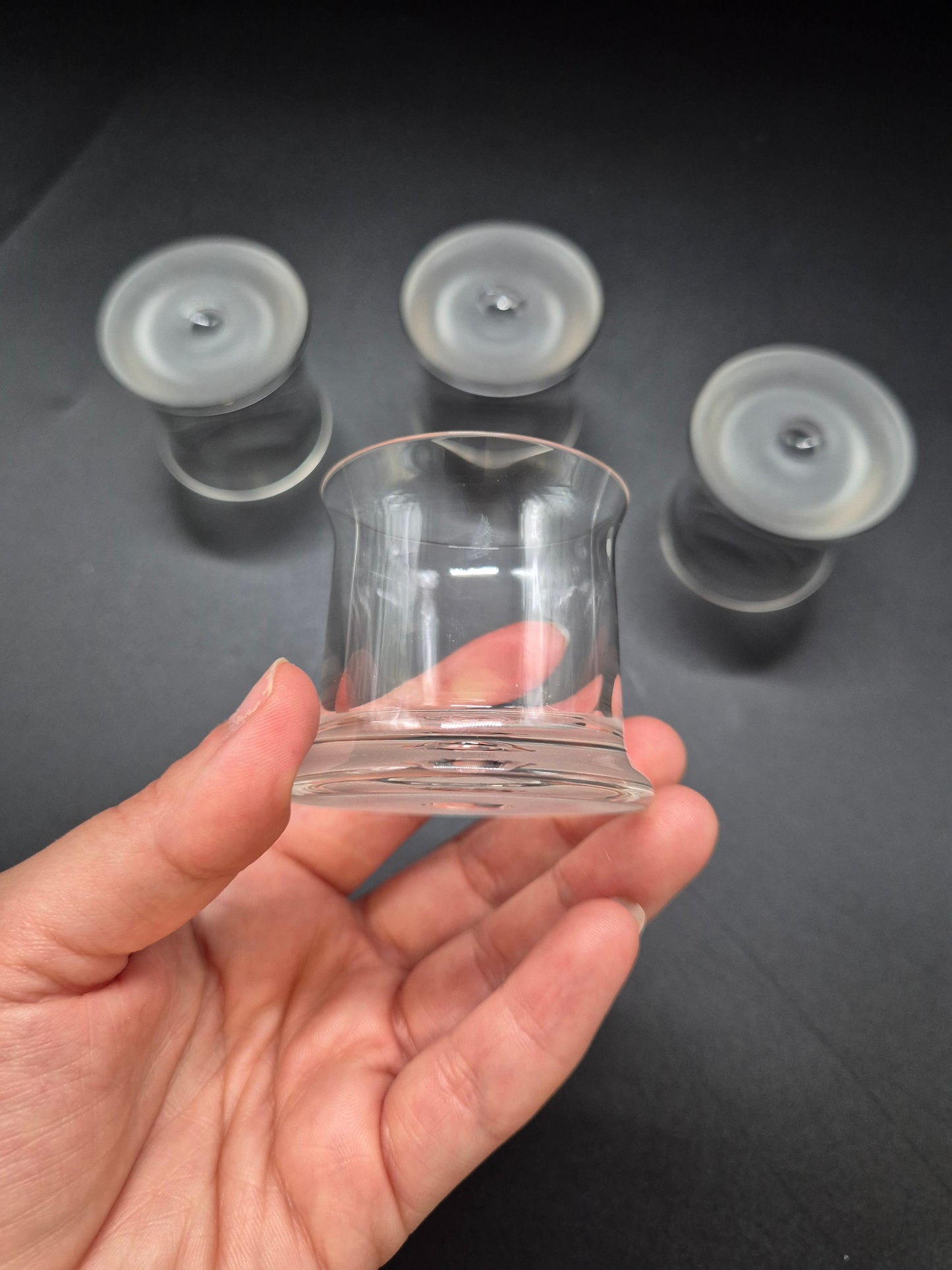 Set of 4 Iittala Kapteenin Schnapps Glasses