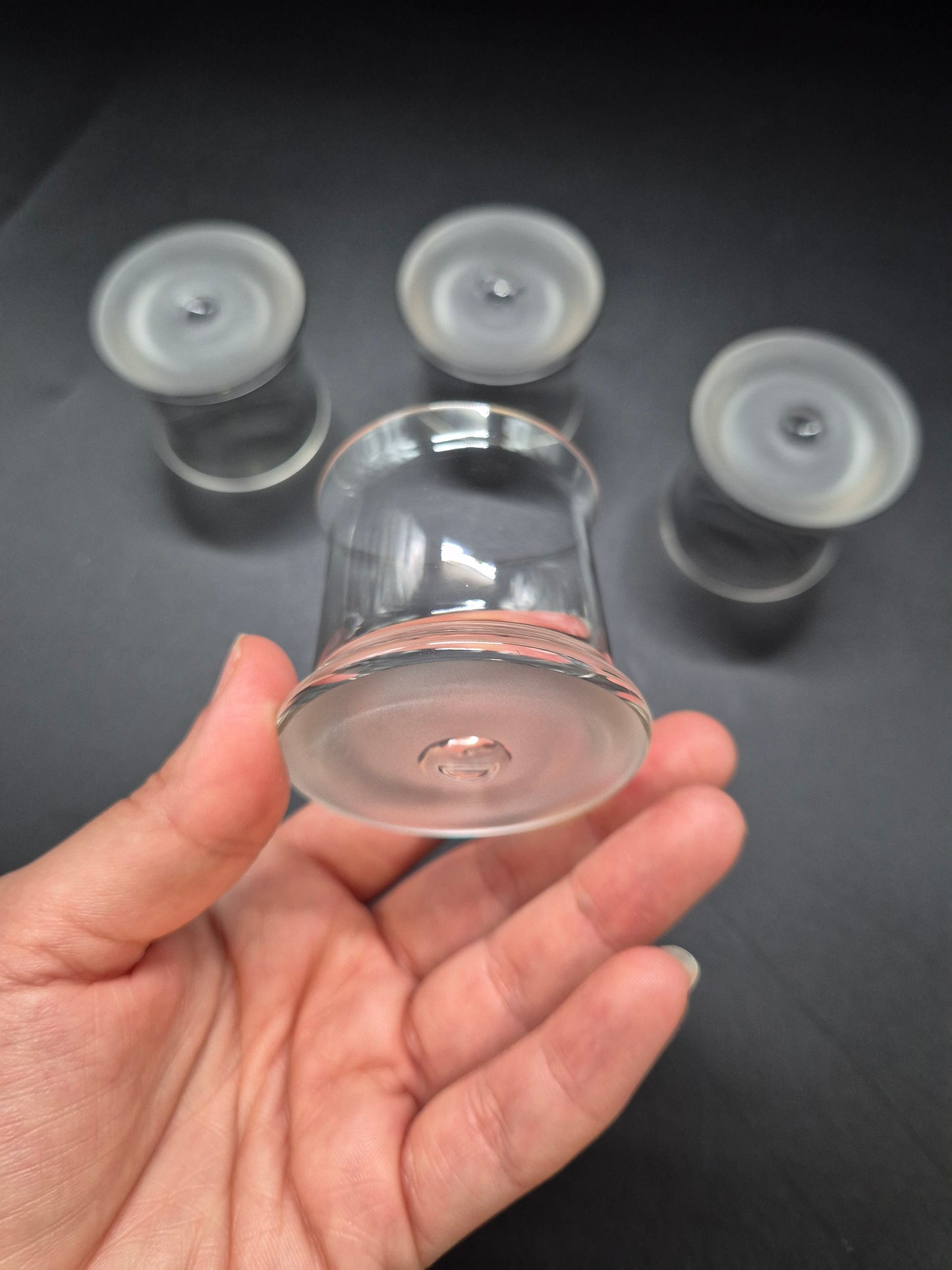 Set of 4 Iittala Kapteenin Schnapps Glasses