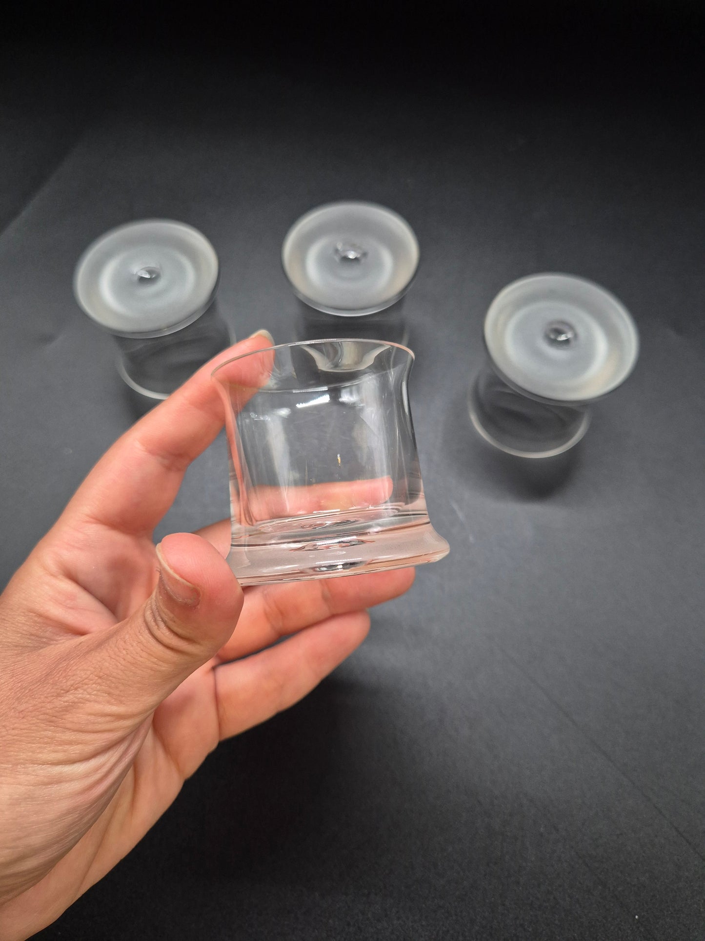 Set of 4 Iittala Kapteenin Schnapps Glasses