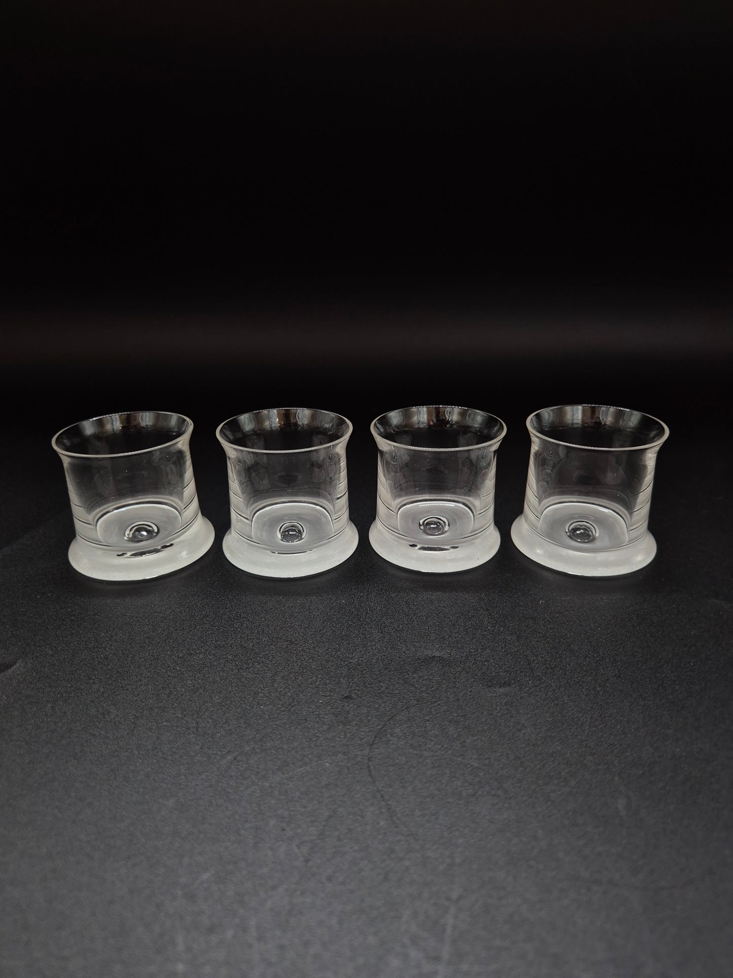 Set of 4 Iittala Kapteenin Schnapps Glasses