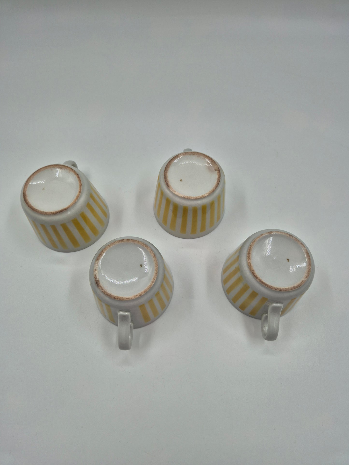 Arabia Aitta Yellow Coffee Cup & Saucer | Vintage Finnish Ceramic Coffee Set | Mid Century Scandinavian Tableware | Made in Finland