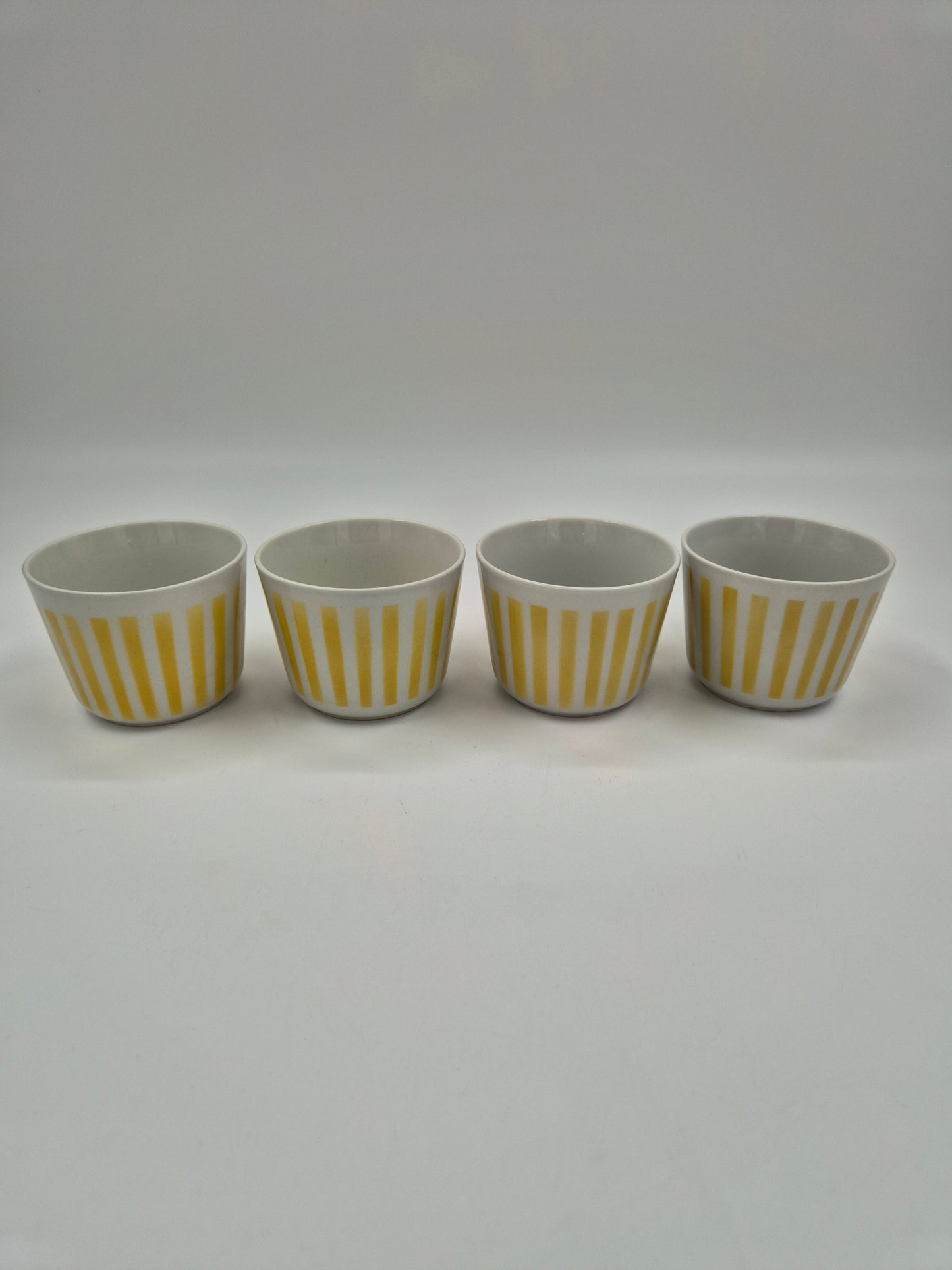 Arabia Aitta Yellow Coffee Cup & Saucer | Vintage Finnish Ceramic Coffee Set | Mid Century Scandinavian Tableware | Made in Finland