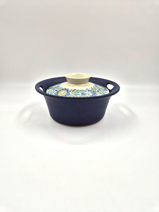 Vintage Figgjo Tor Viking Casserole with Lid, made in Norway