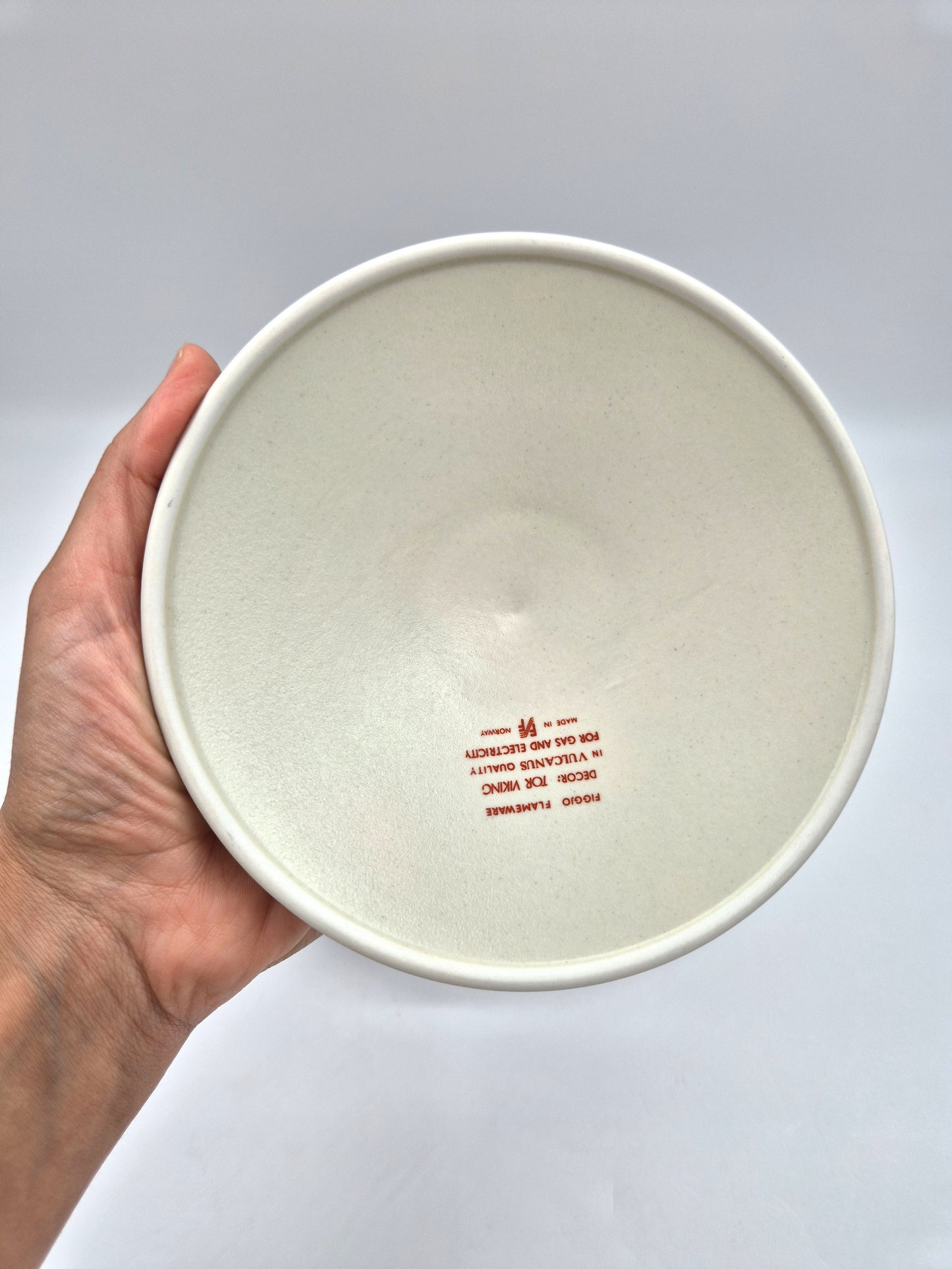 Vintage Figgjo Tor Viking Casserole with Lid, made in Norway