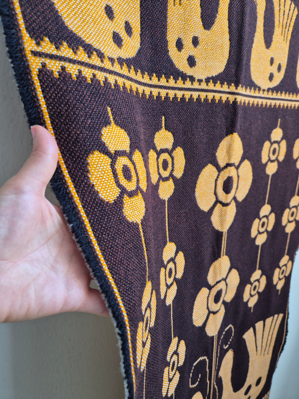 Vintage Finnish Täkänä Wall Hanging by Lapuan Kankurit
