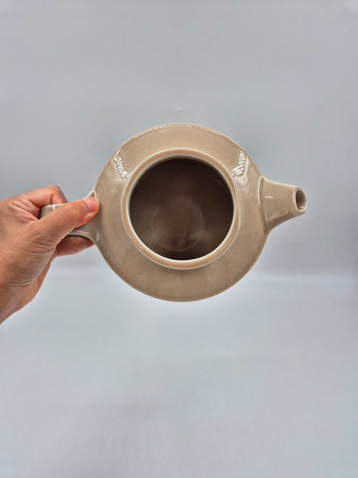 Arabia "Ruija" Stoneware Teapot by Ulla Procopé, Raija Uosikkinen, Original Ceramic Strainer, 1.4 L