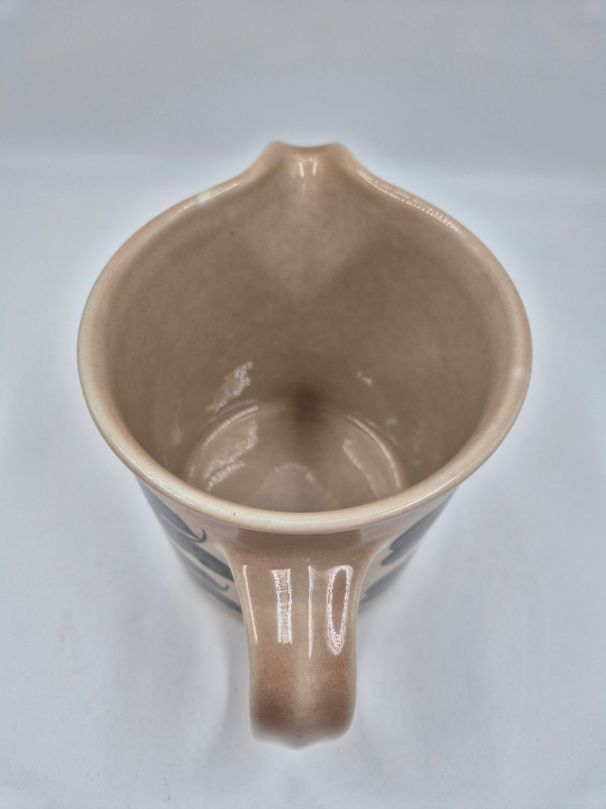 Arabia "Ruija" Milk Pitcher by Raija Uosikkinen, 1975–1981, Hand-Painted Stoneware