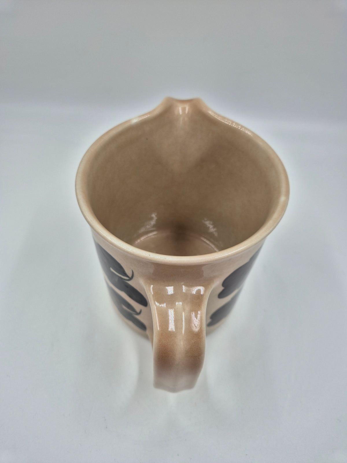 Arabia "Ruija" Milk Pitcher by Raija Uosikkinen, 1975–1981, Hand-Painted Stoneware