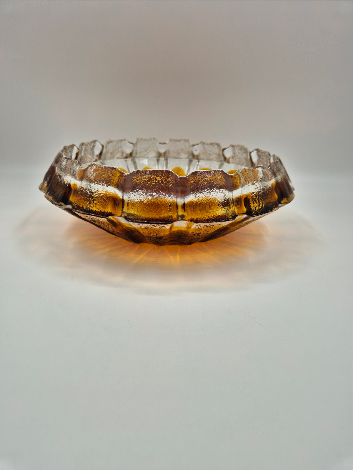 Humppila "Kuura" Serving Dish by Pia Kauppi-Lehtinen, Finnish Glass
