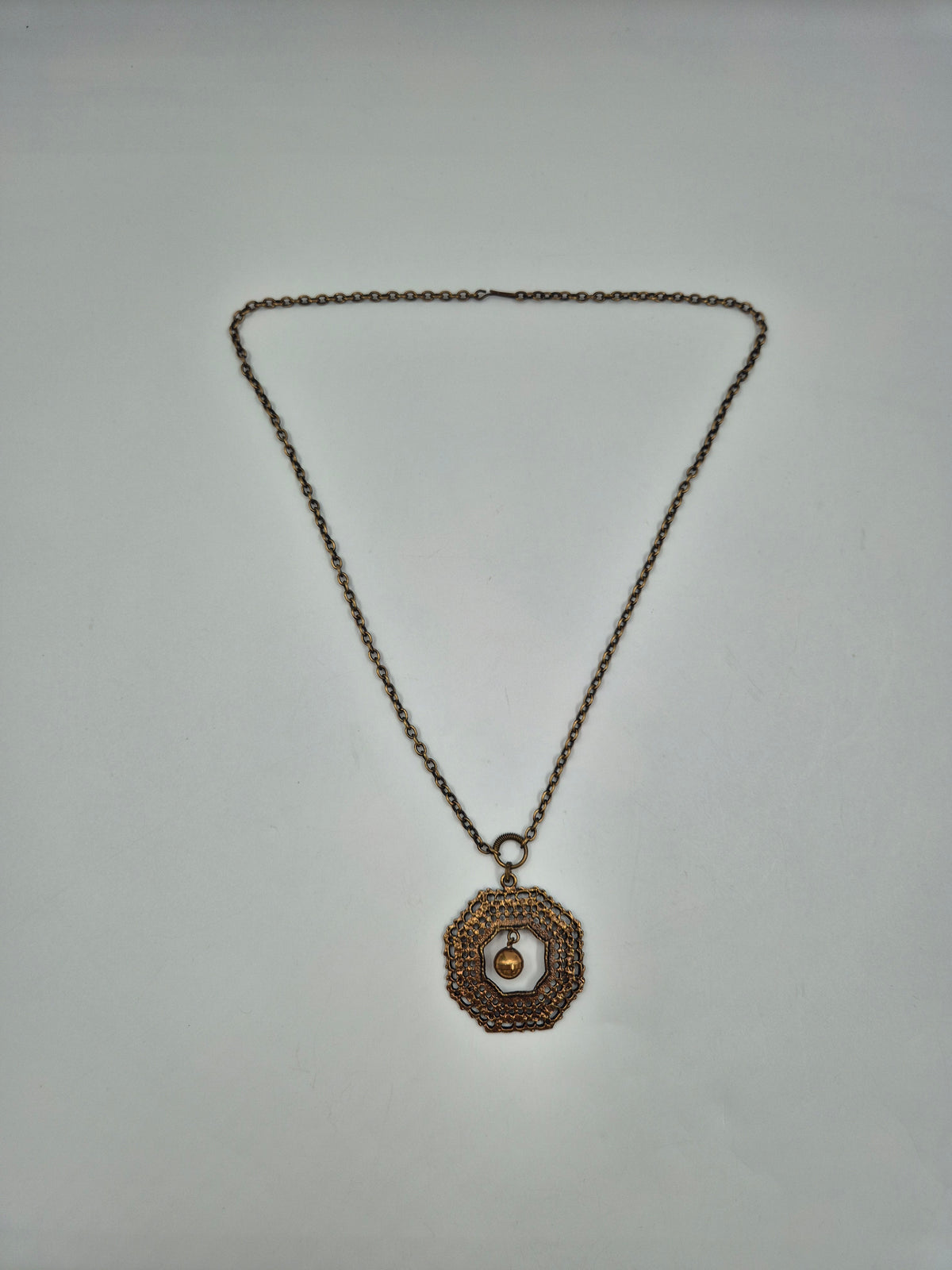 Pentti Sarpaneva Vintage Bronze Necklace, Finland, P.Sarpaneva, Bronze modernist jewelry