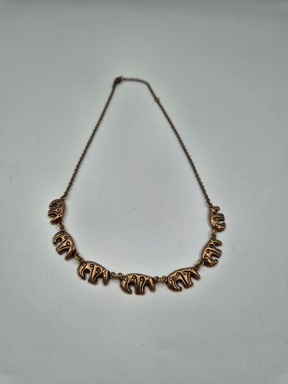 Kalevala Koru "Kalevankarhu" Bear Necklace, Alkuaika, Kaisaleena Mäkelä, Bronze, 40–45 cm