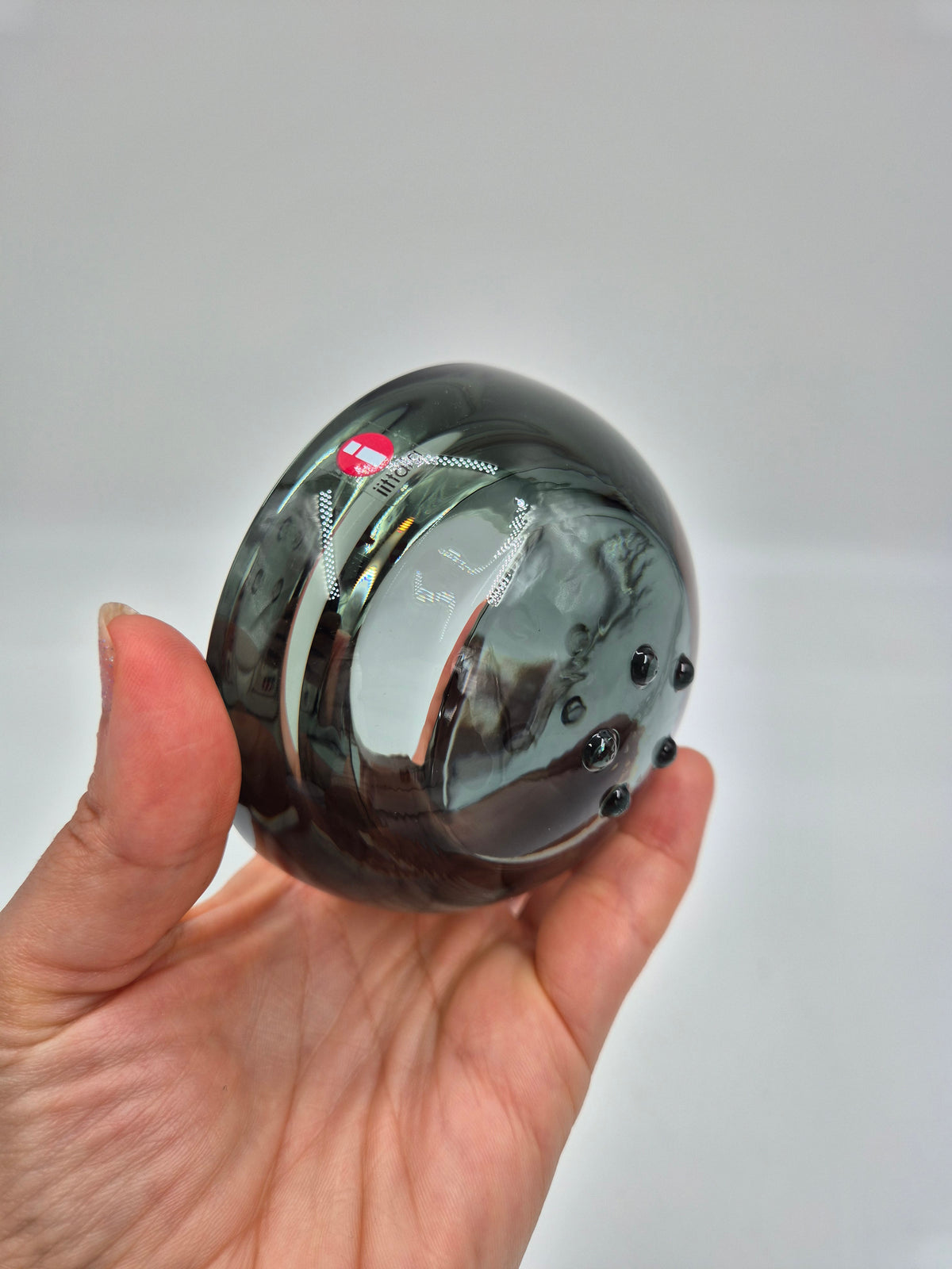 Iittala Ballo Grey Color Tealight Holders
