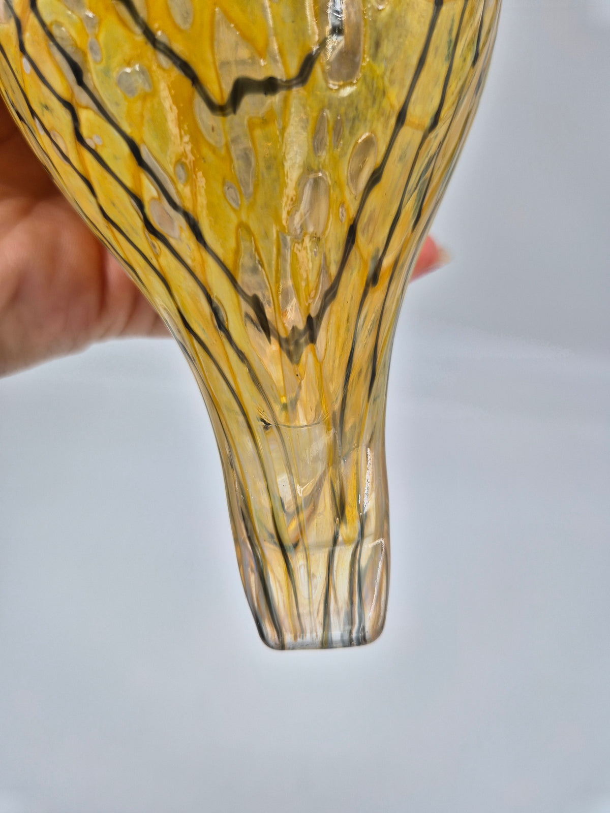 Oiva Toikka Summer Grouse (Kesäriekko) Glass Bird – Iittala / Nuutajärvi, Finland
