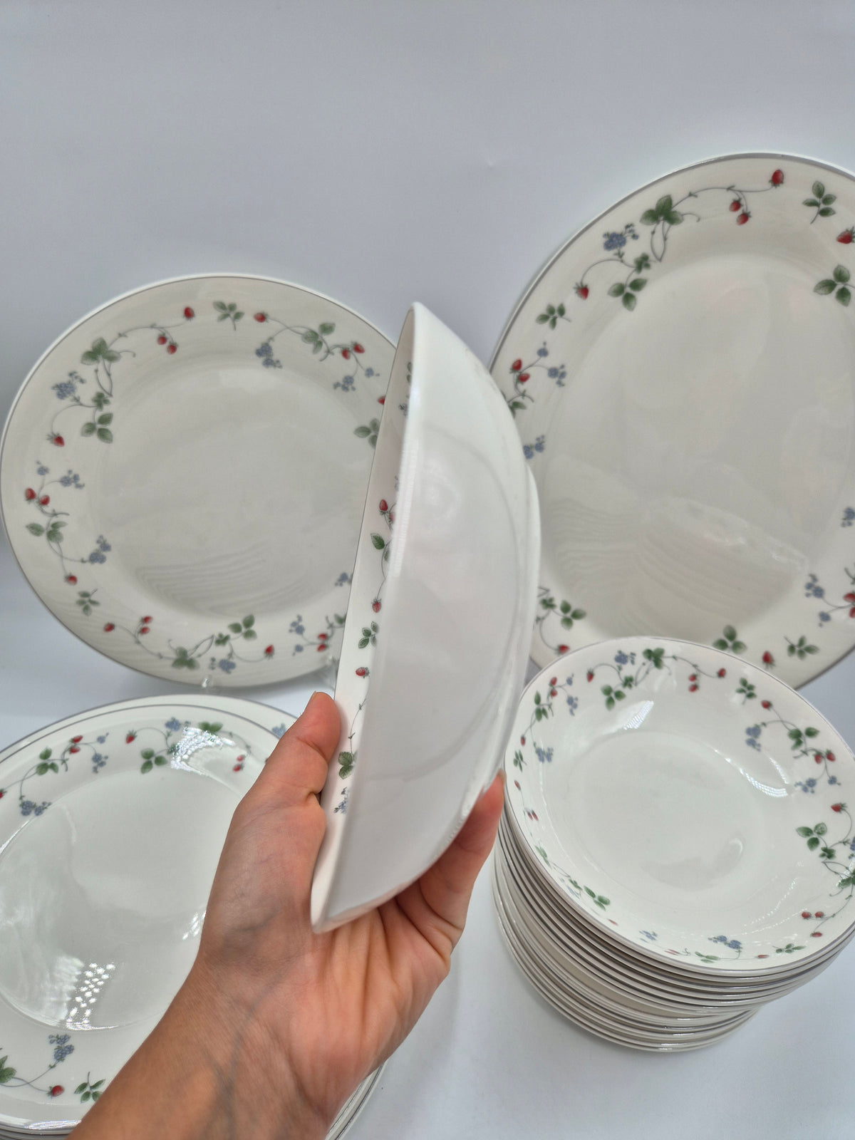Vintage Royal Doulton Strawberry Fayre Dinnerware