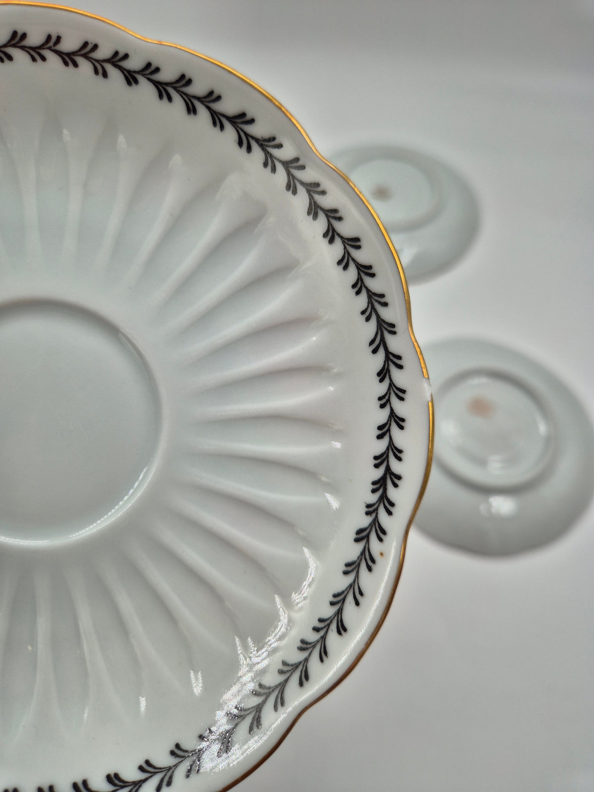 Set of 5 Vintage Arabia Varpu BB Coffee Cup and Saucer, Raija Uosikkinen & Ulla Procopé, Finland 1954–1970