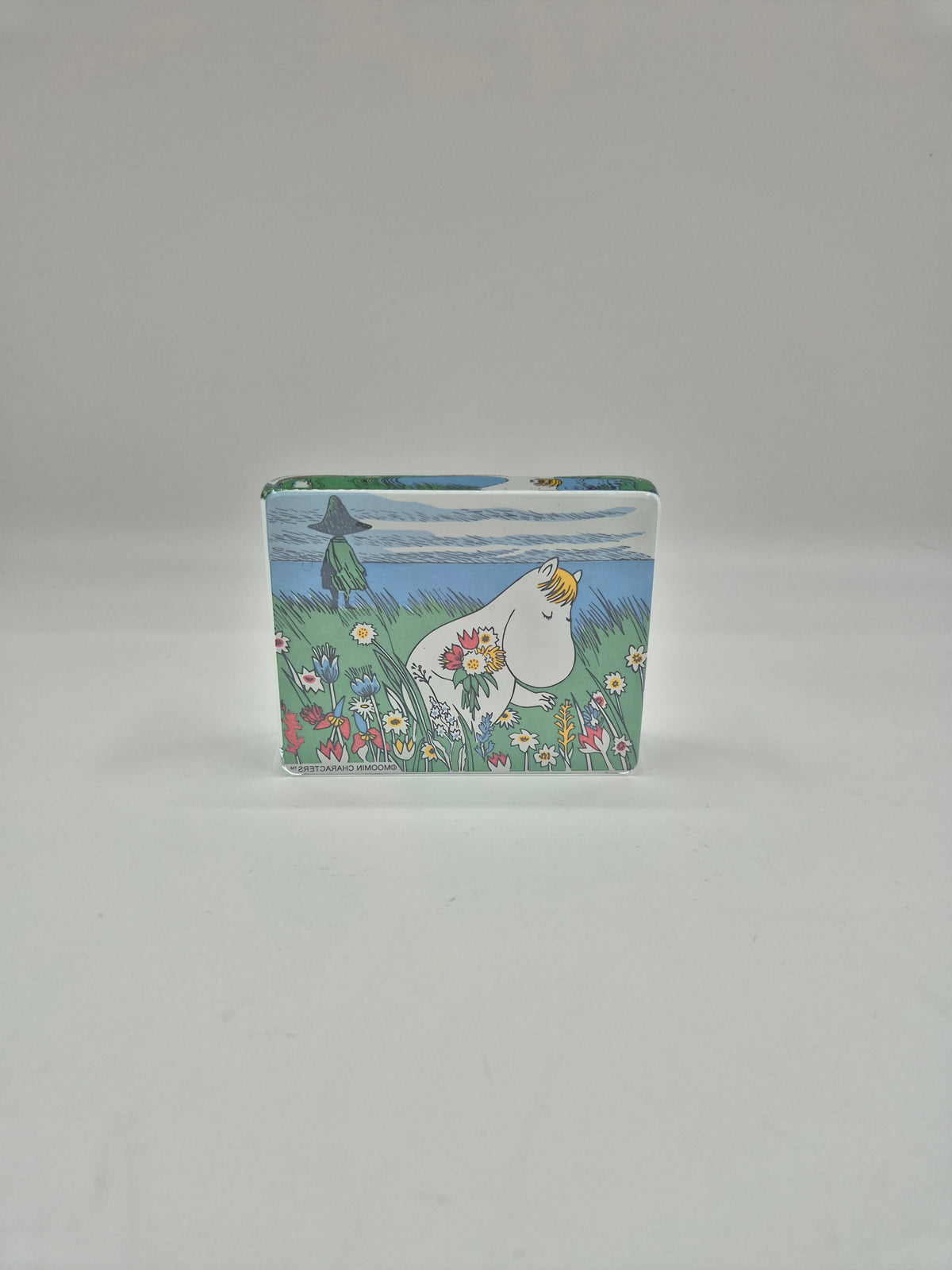 Vintage Iittala Moomin Glass Paperweight, Tove Slotte-Elevant Design, Finnish Glass Art