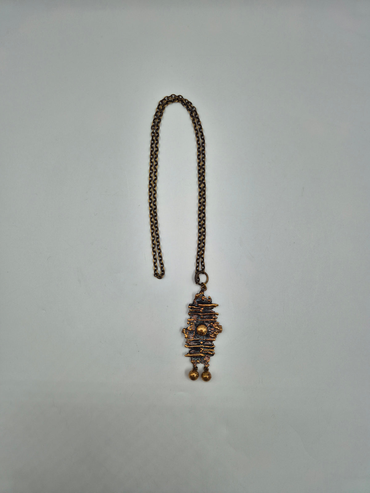 Pentti Sarpaneva Kaarna Pendant Necklace, Brutalist Jewellery