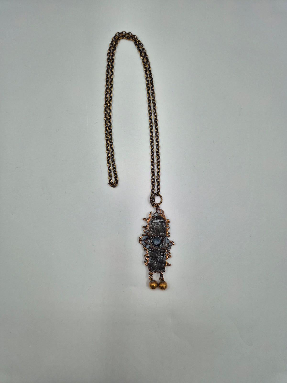 Pentti Sarpaneva Kaarna Pendant Necklace, Brutalist Jewellery