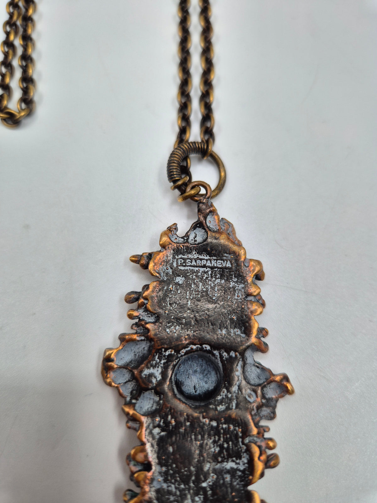 Pentti Sarpaneva Kaarna Pendant Necklace, Brutalist Jewellery
