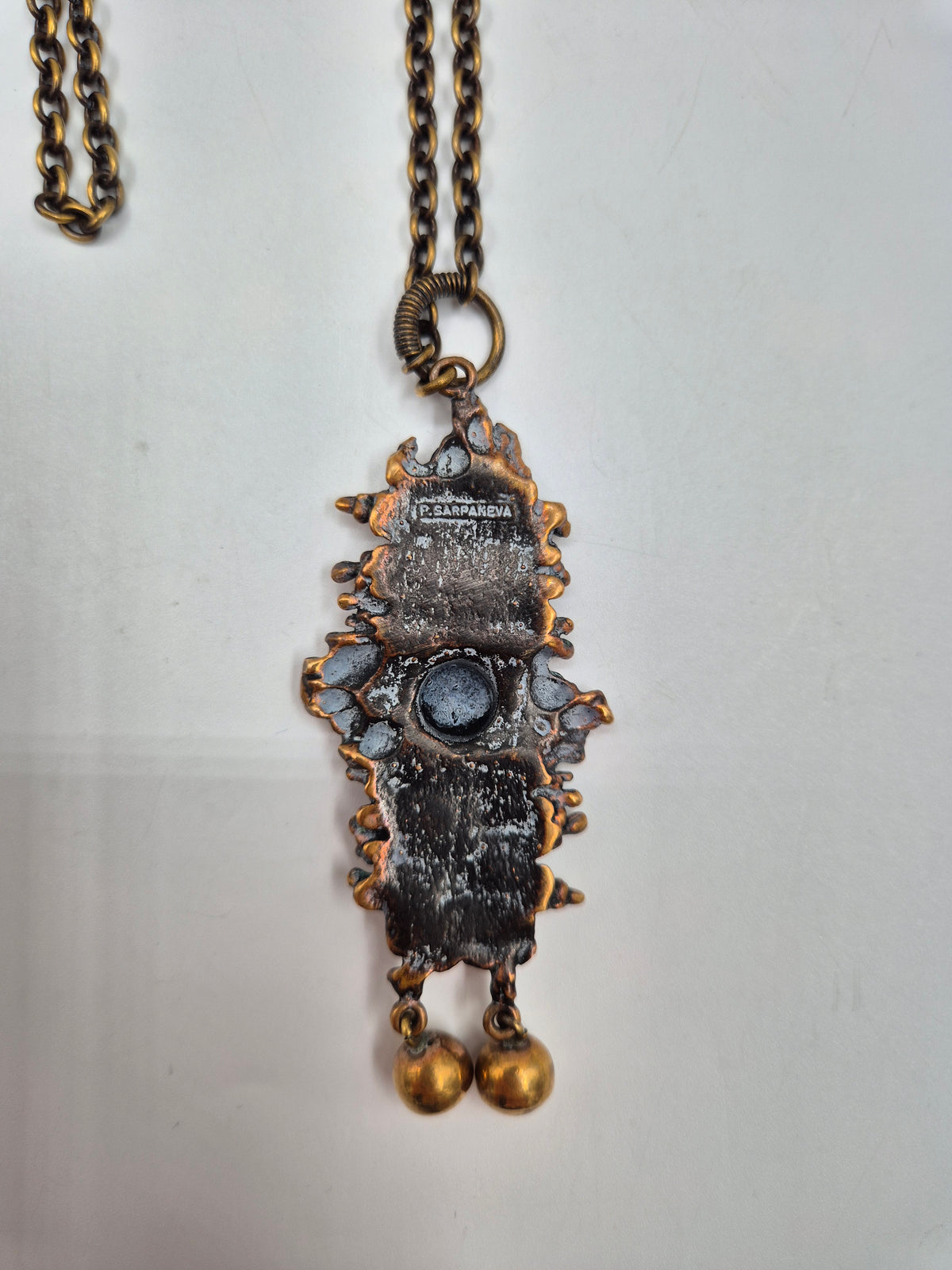 Pentti Sarpaneva Kaarna Pendant Necklace, Brutalist Jewellery