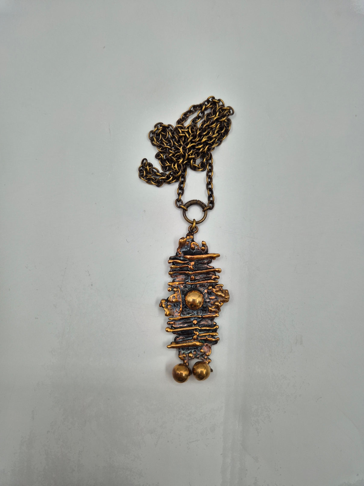 Pentti Sarpaneva Kaarna Pendant Necklace, Brutalist Jewellery