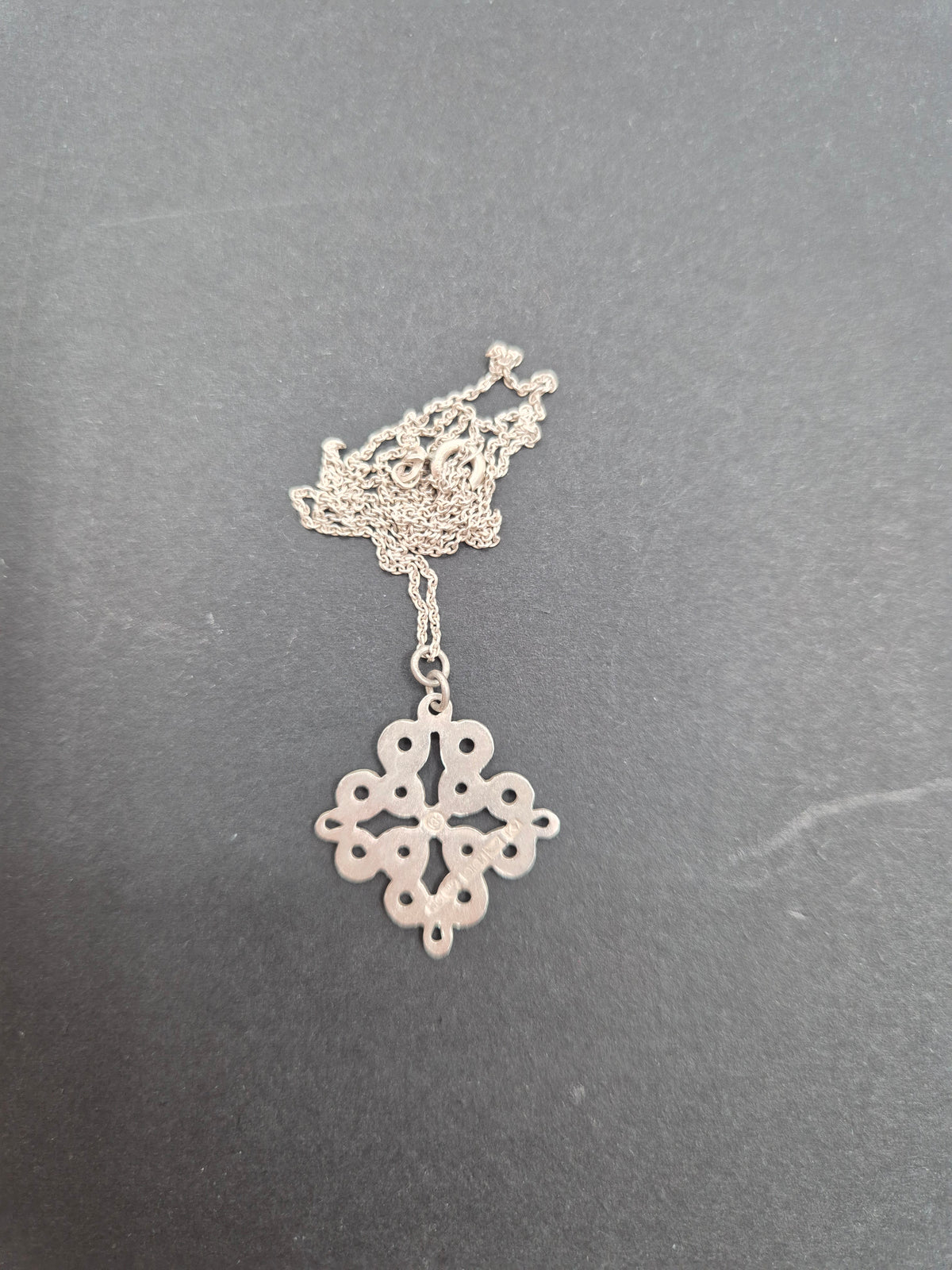 Kalevala Koru Hannunvaakuna 925 Silver Necklace, Finnish Design, 1963