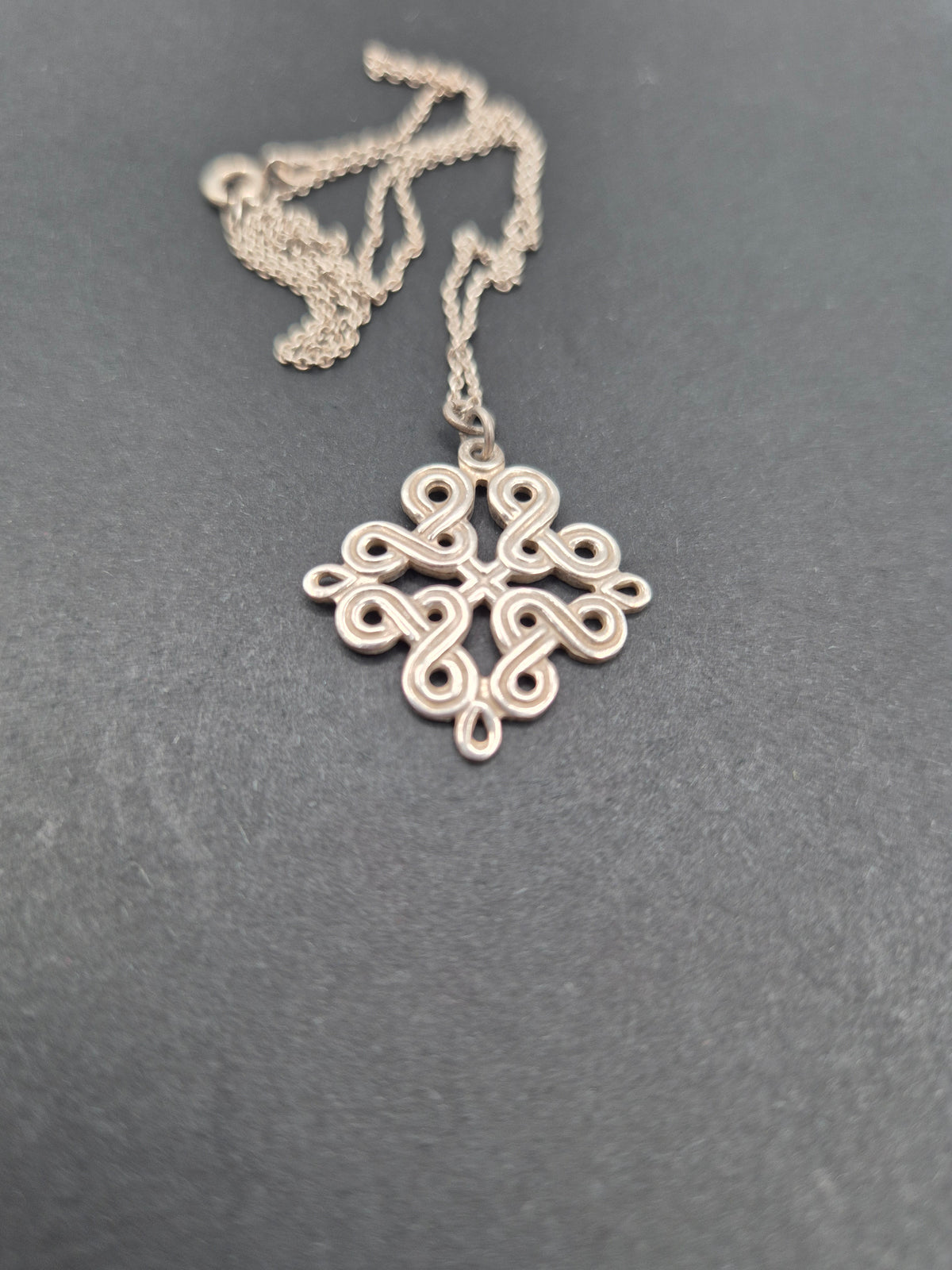 Kalevala Koru Hannunvaakuna 925 Silver Necklace, Finnish Design, 1963